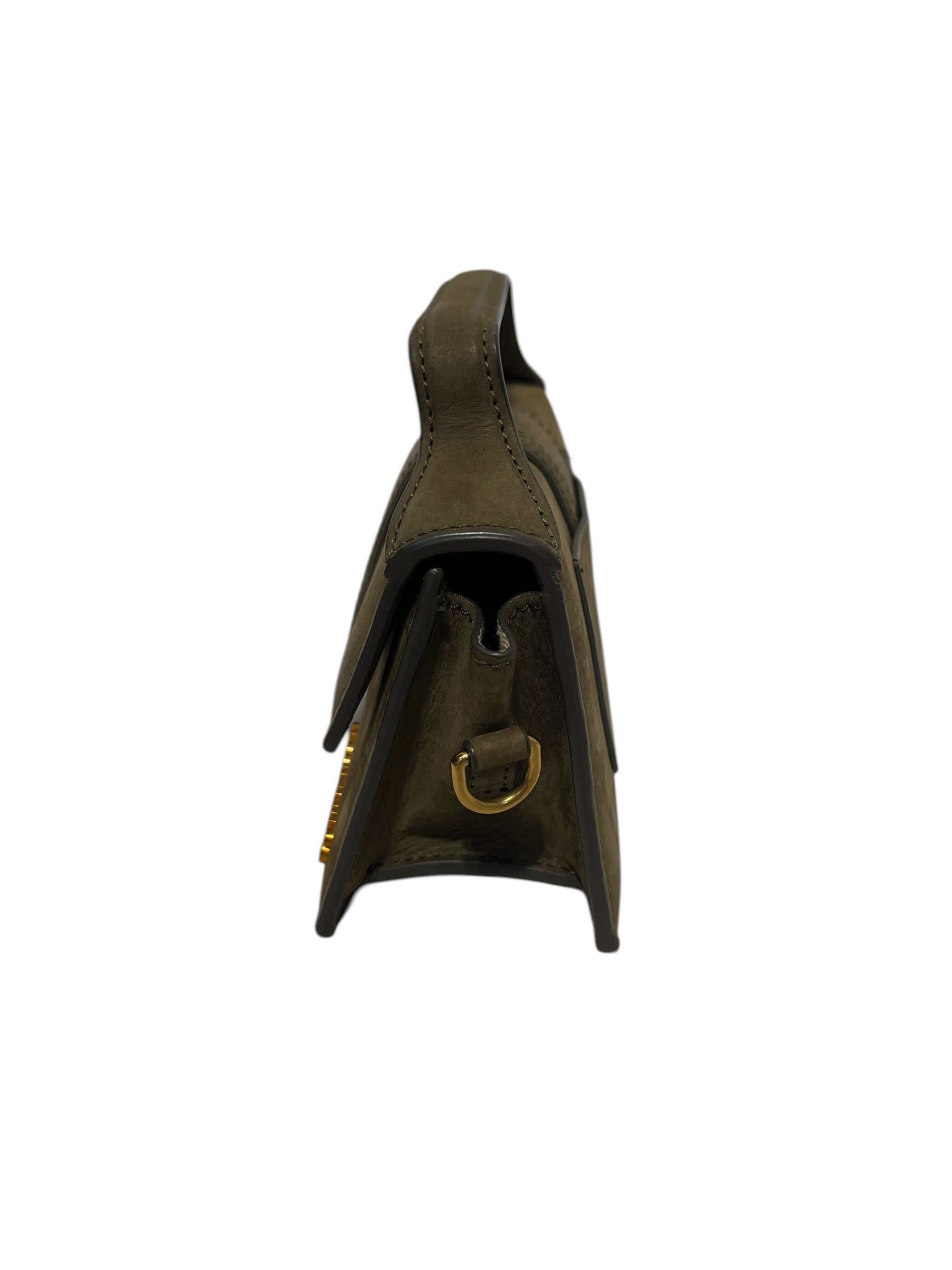 JAQUEMUS/Cross Body Bag/Leather/GRN/ view 3