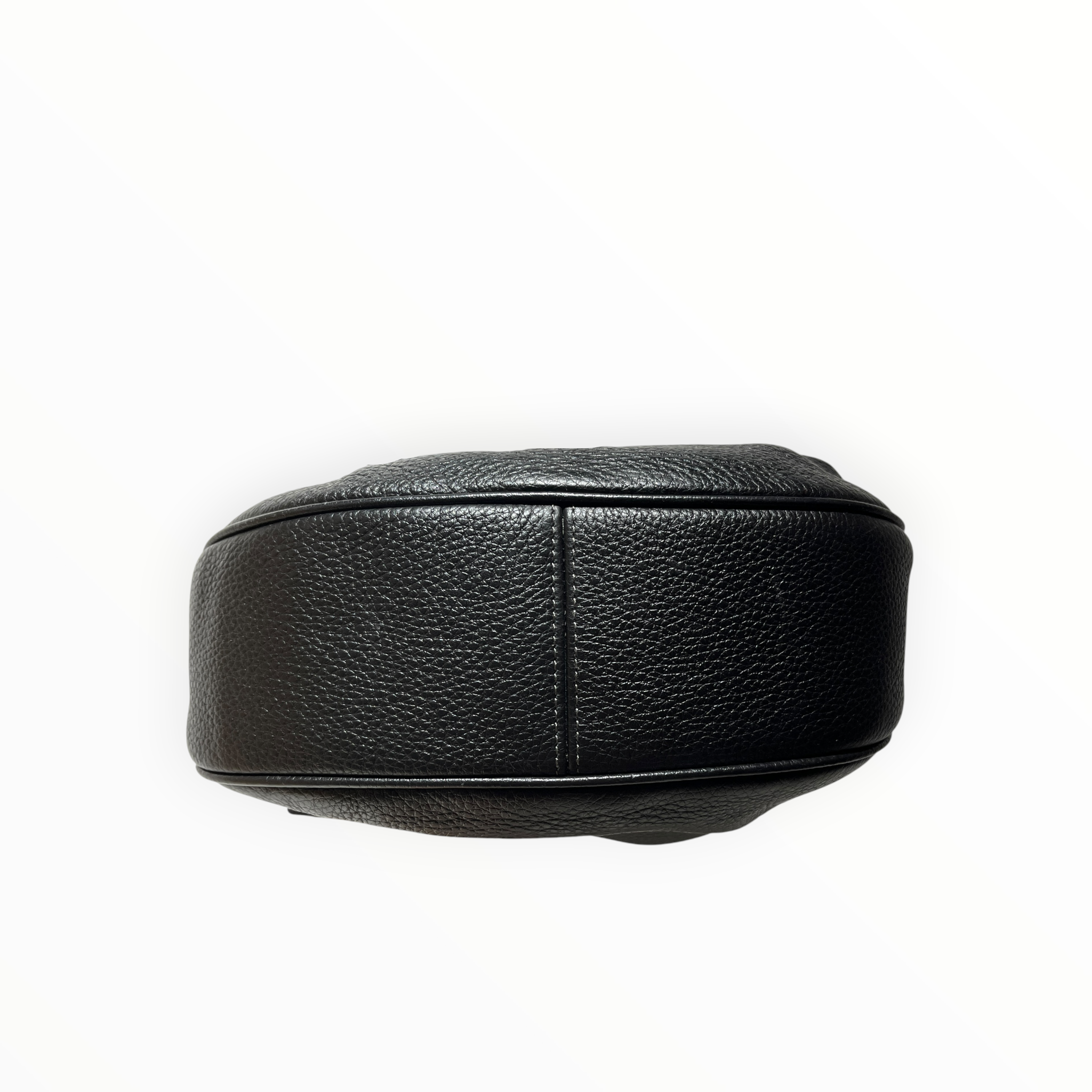 COACH/Hand Bag/Leather/BLK/GOLD HARDWARE view 3