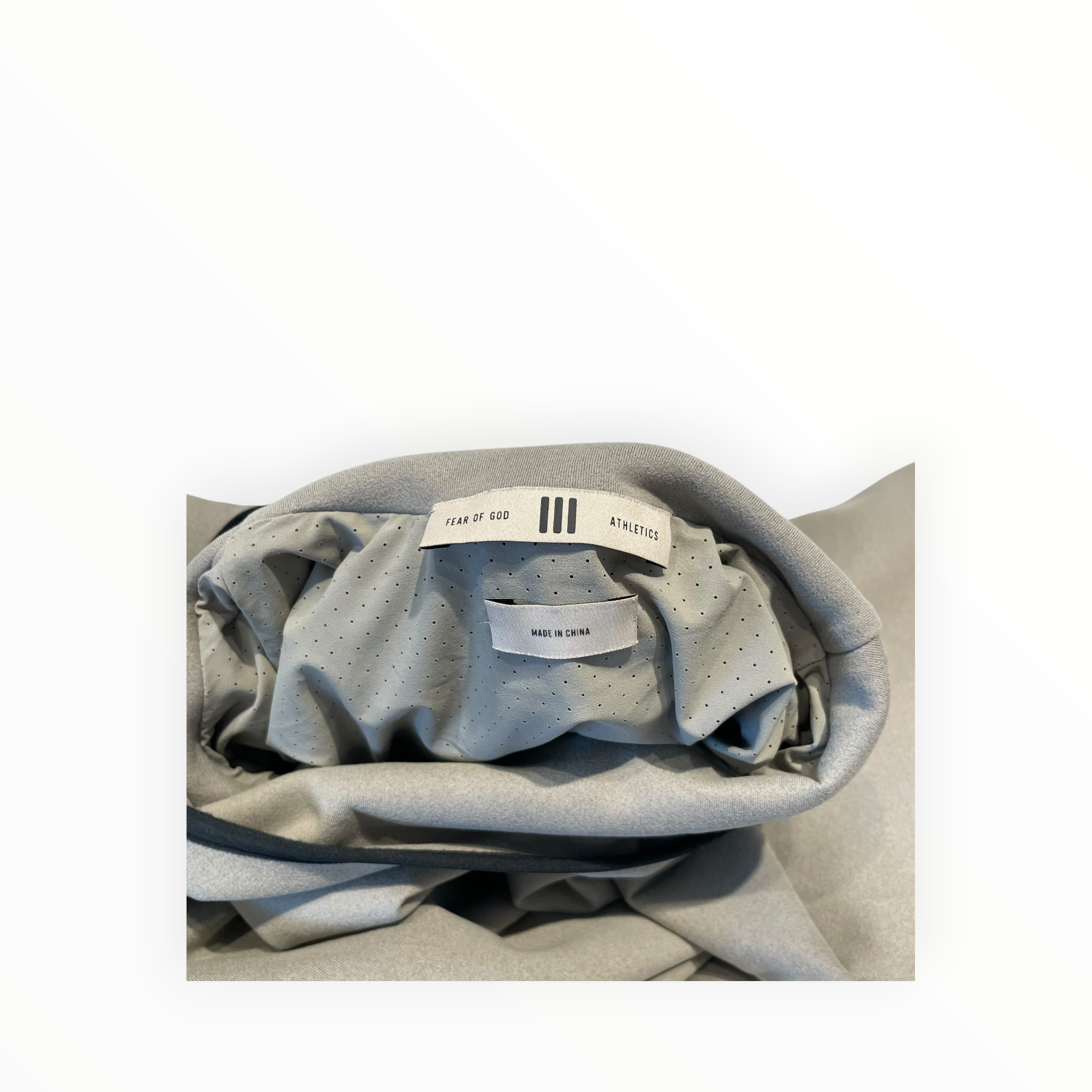adidas/FEAR OF GOD/Hoodie/M/Suede/GRN/ATHLETICS FLEECE HOODIE view 3