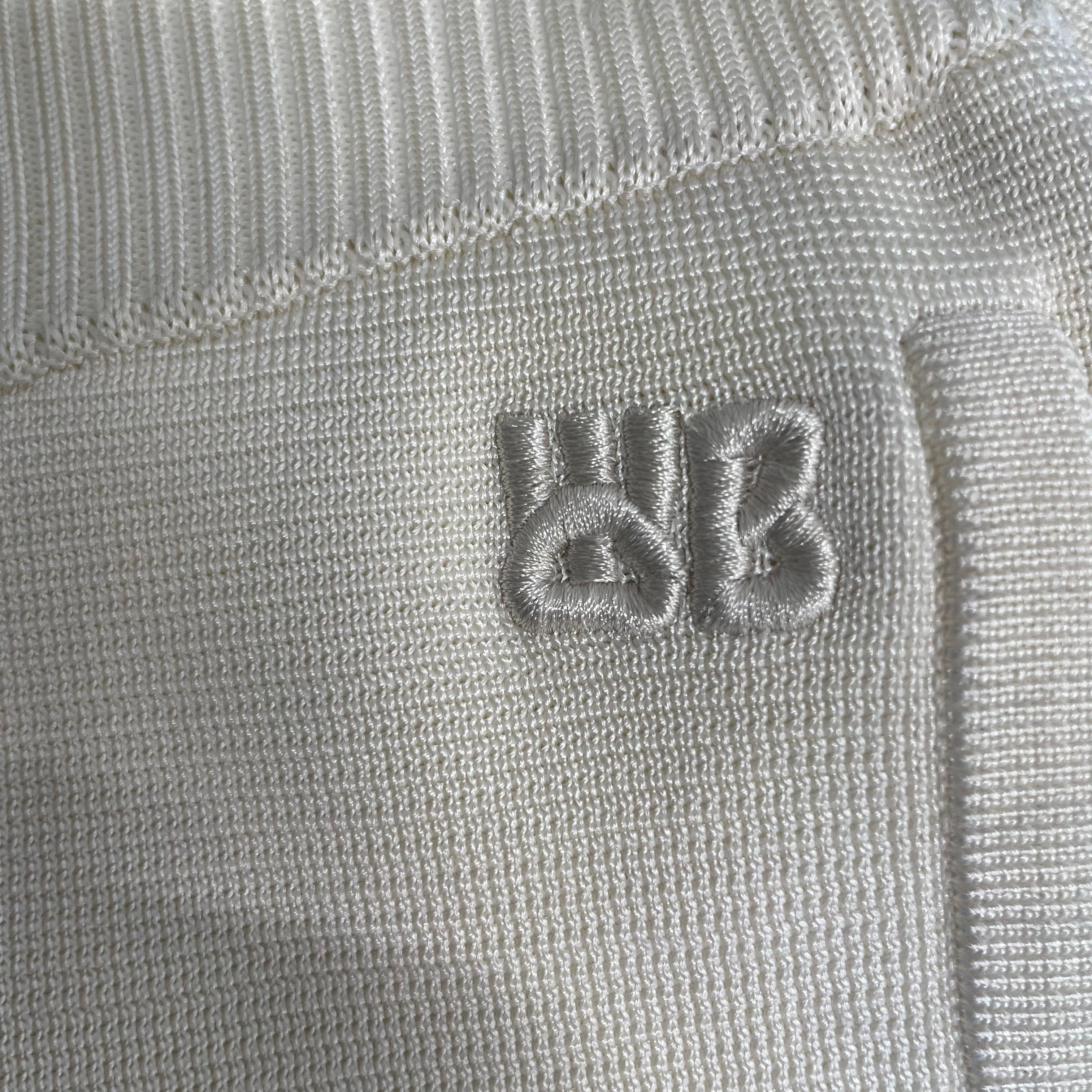 WALES BONNER/Straight Pants/M/Polyester/CRM/TRACK PANT view 4