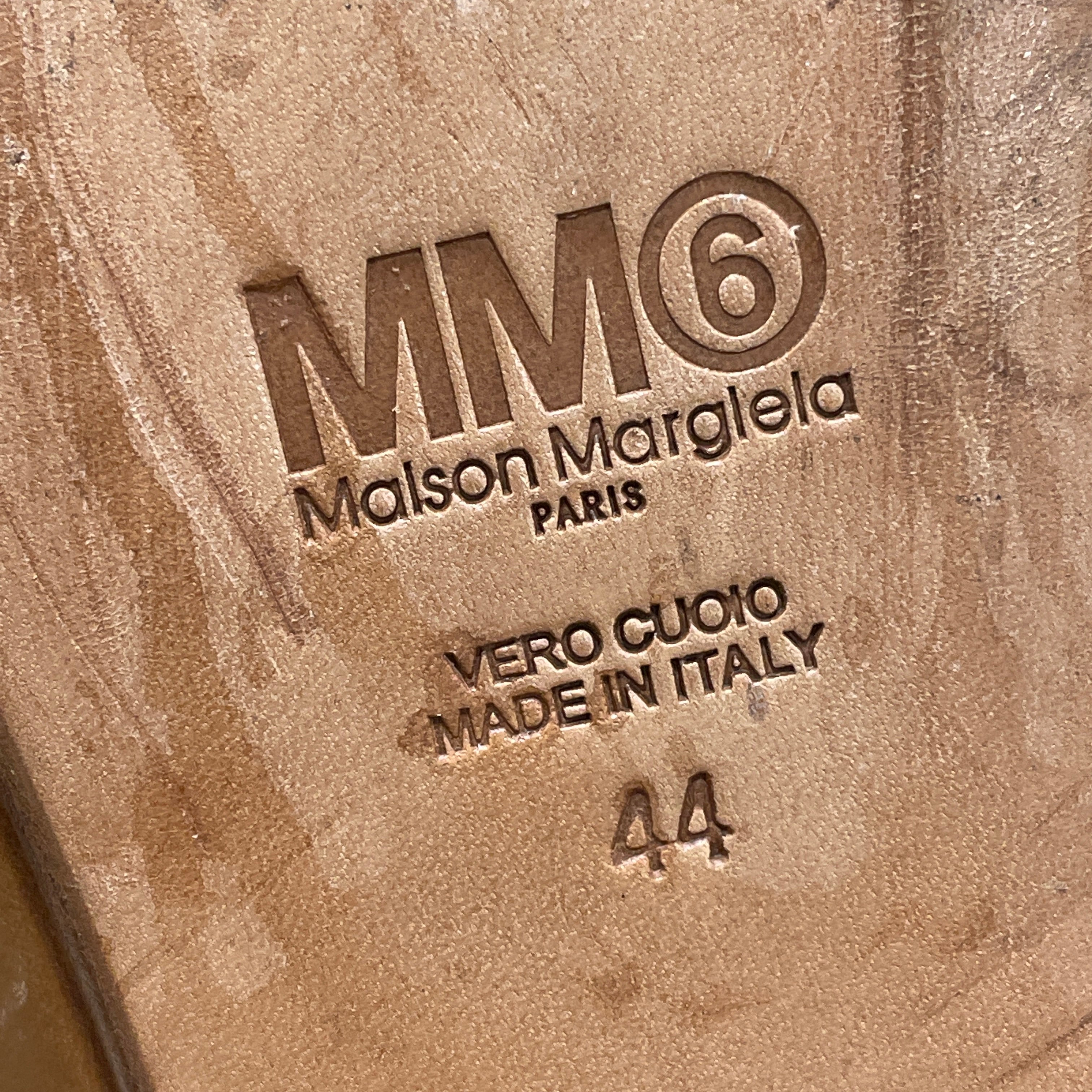MM6/Chelsea Boots/EU 44/Leather/CML/ view 3