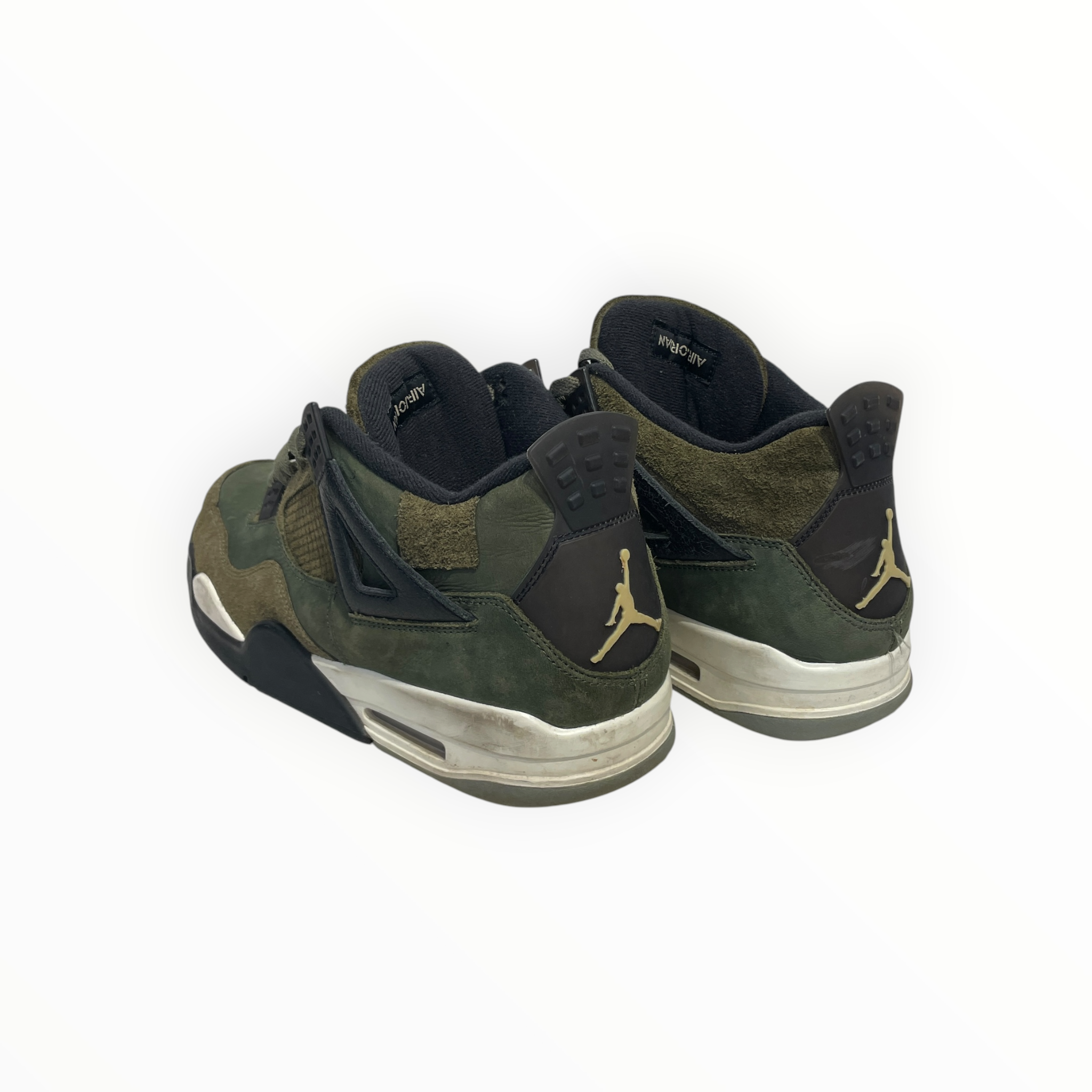 NIKE/Hi-Sneakers/US 14/Suede/GRN/jordan 4 craft olive view 2