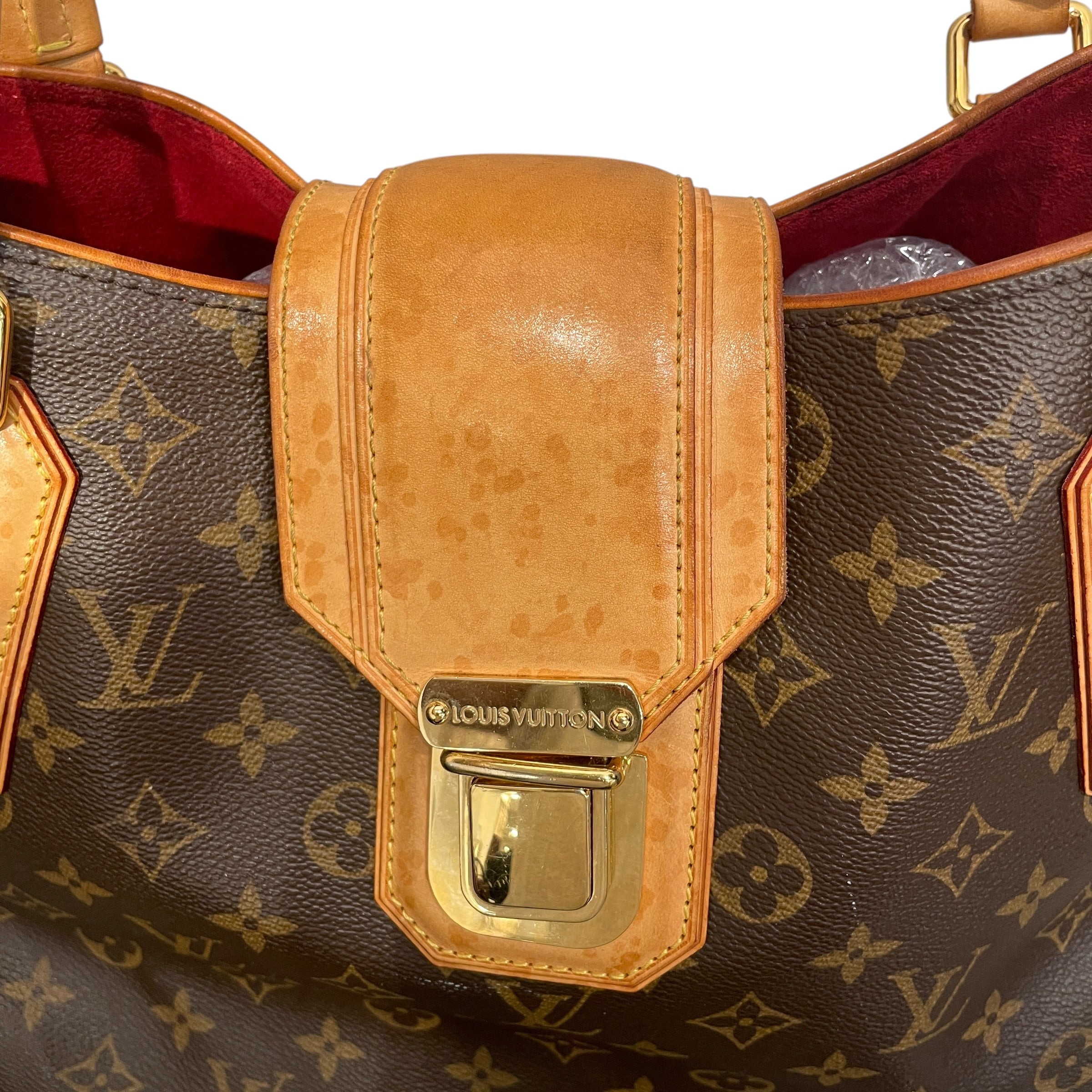 LOUIS VUITTON/Hand Bag/Monogram/Leather/BRW/GRIET HANDBAG view 5