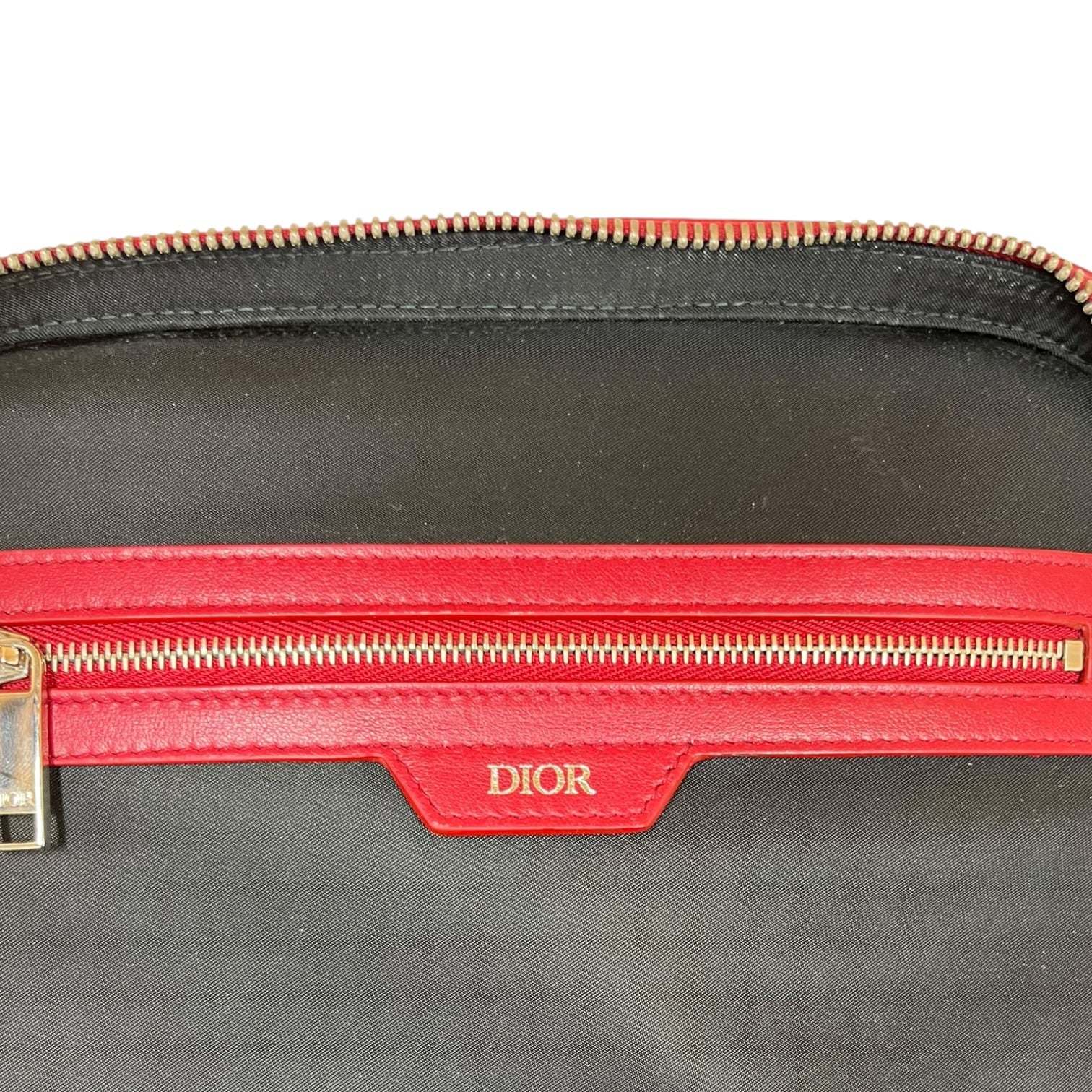 Christian Dior/Bag/Monogram/Leather/RED/SHOE CASE view 5