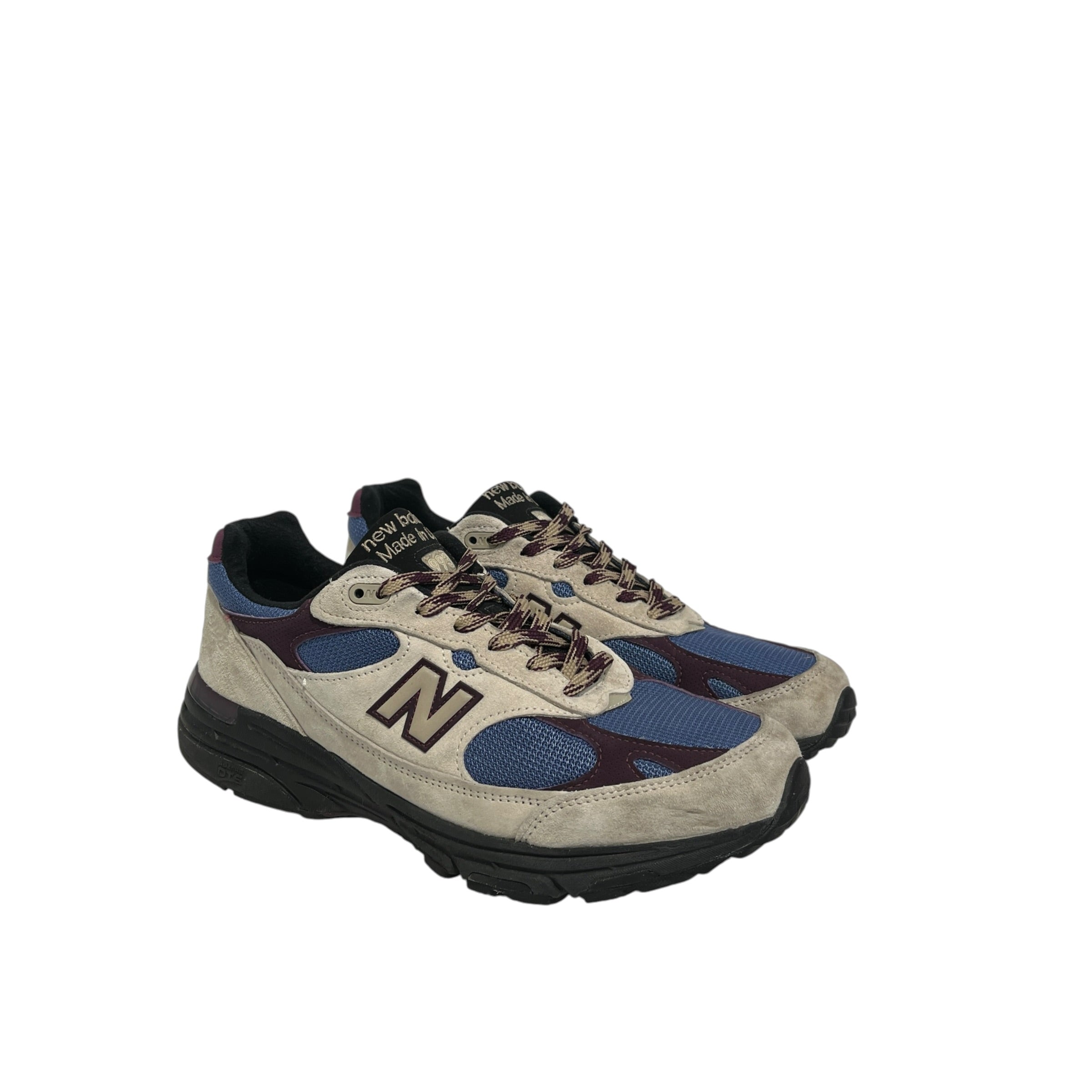 NEW BALANCE/MR993/Low-Sneakers/US 10/Suede/BEG/MR993ALL view 1