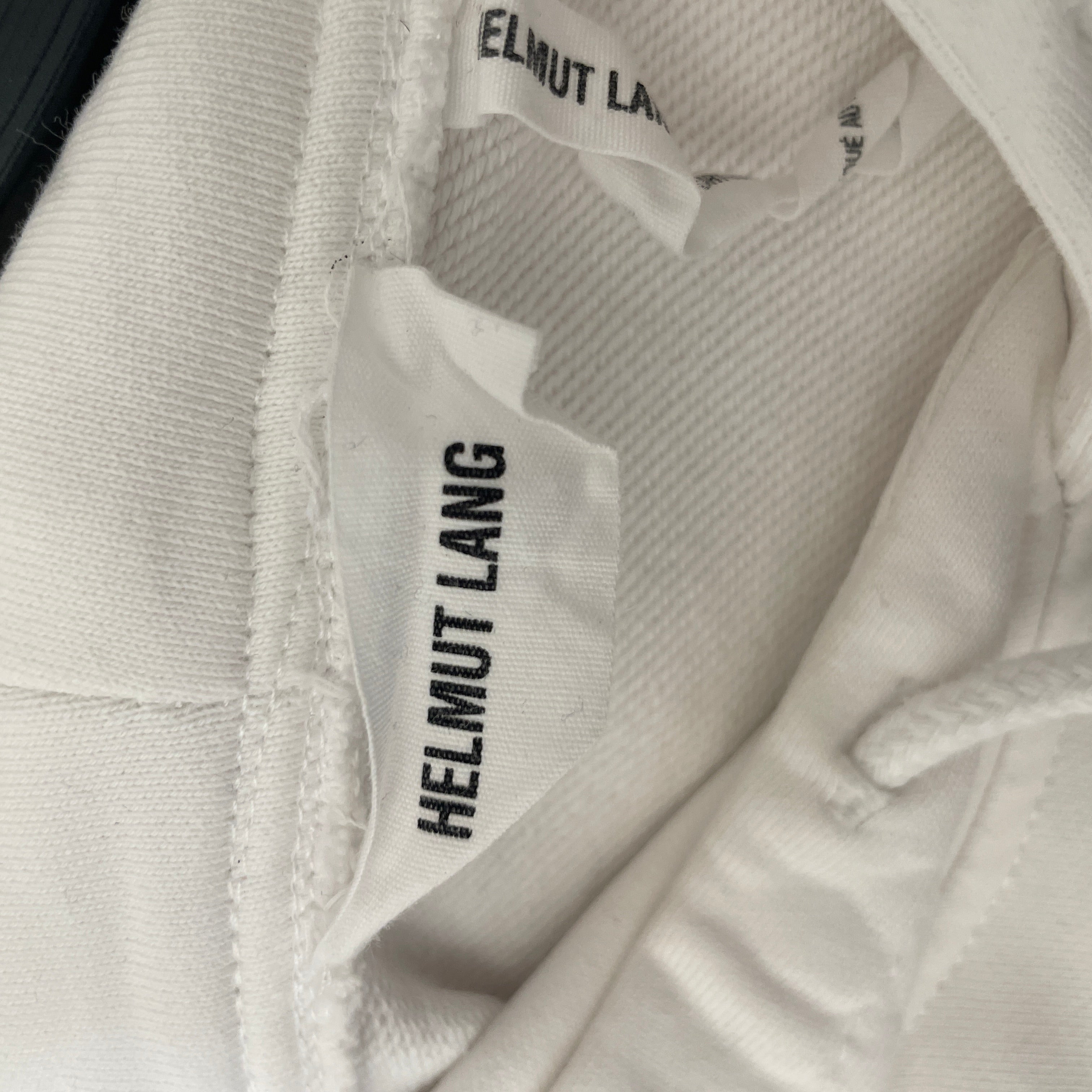 Helmut Lang/Hoodie/XL/Cotton/WHT/TAXI view 3