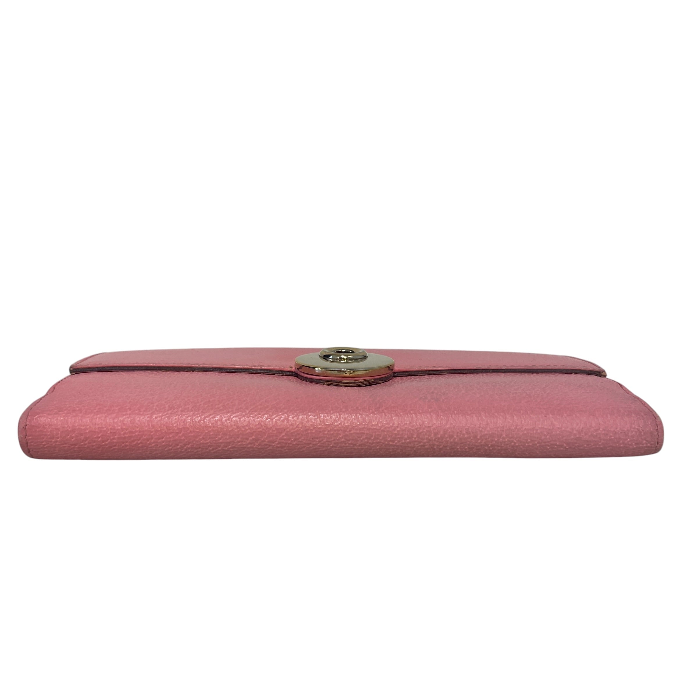 GUCCI/Wallet/Leather/PNK/L's/Gucissima Crossbody Bag view 3