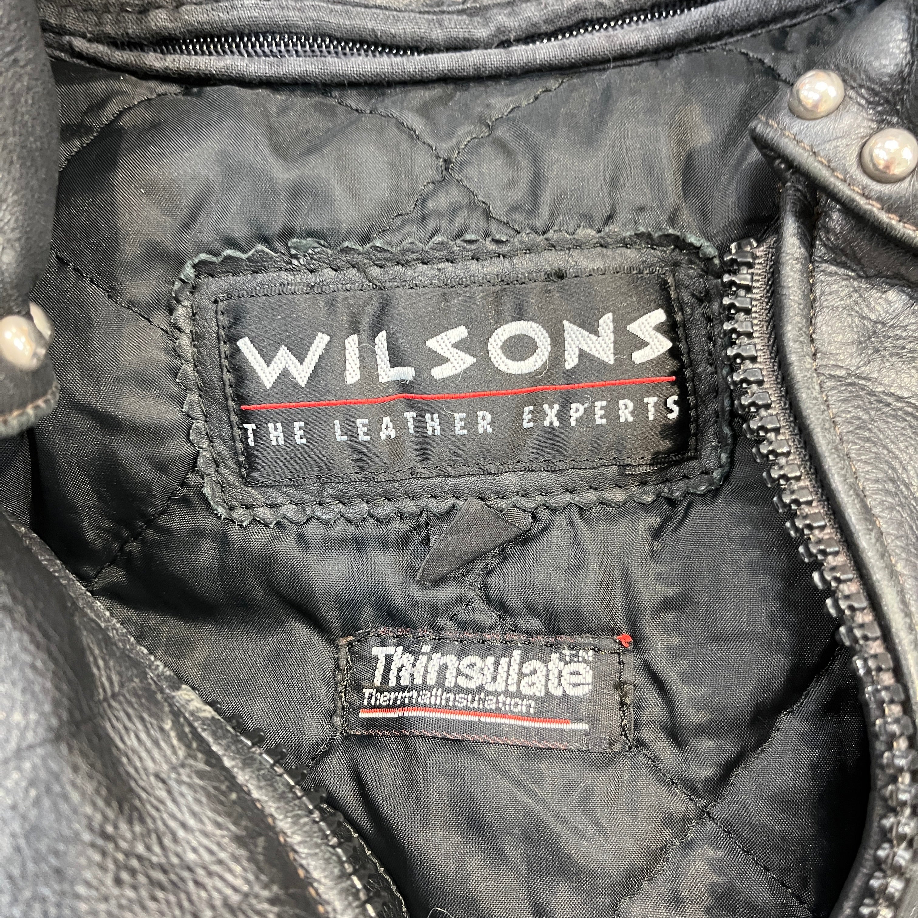 Vintage/Leather Jkt/S/Leather/BLK/fringe view 3