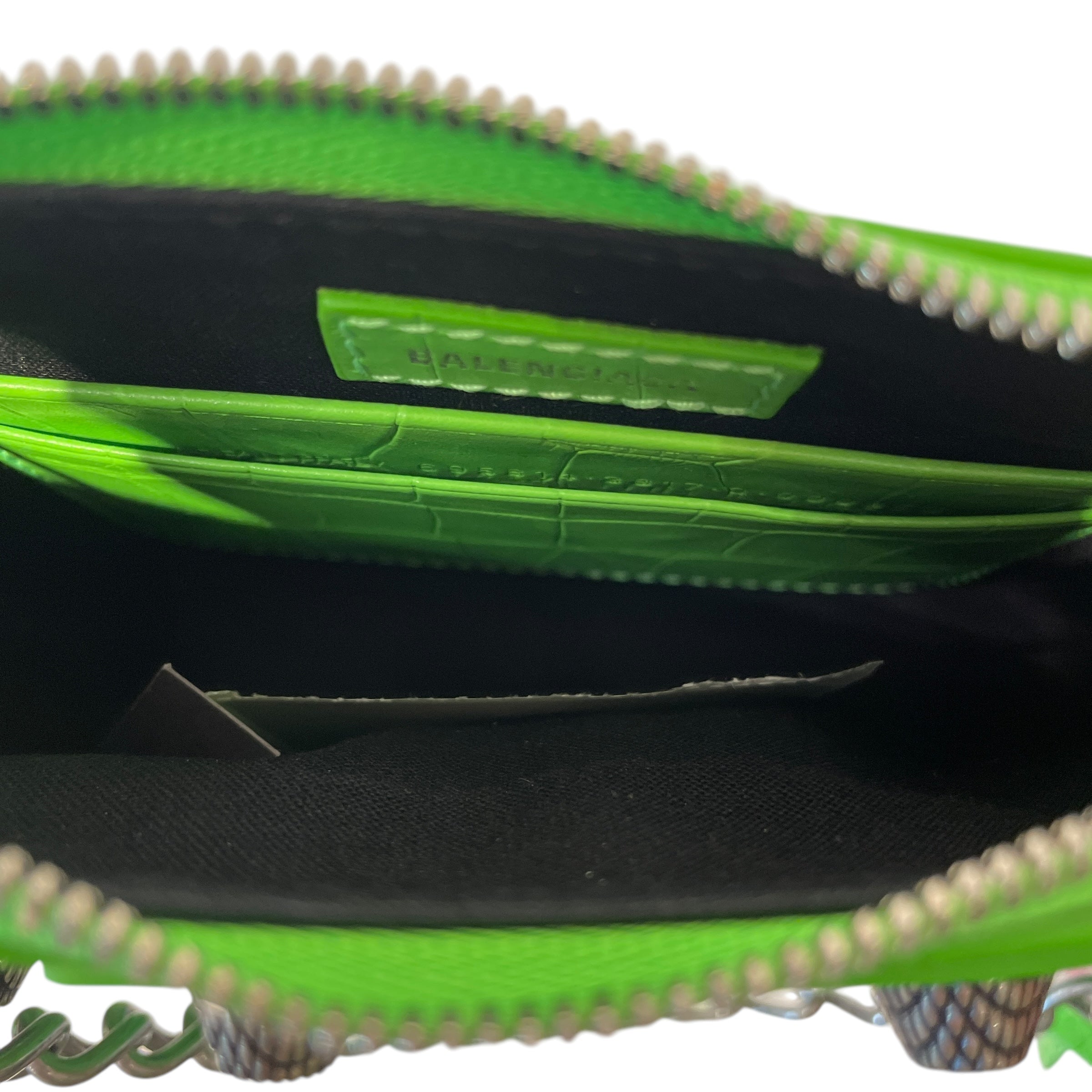 BALENCIAGA/Hand Bag/Animal Pattern/Leather/GRN/CAGOLE view 3
