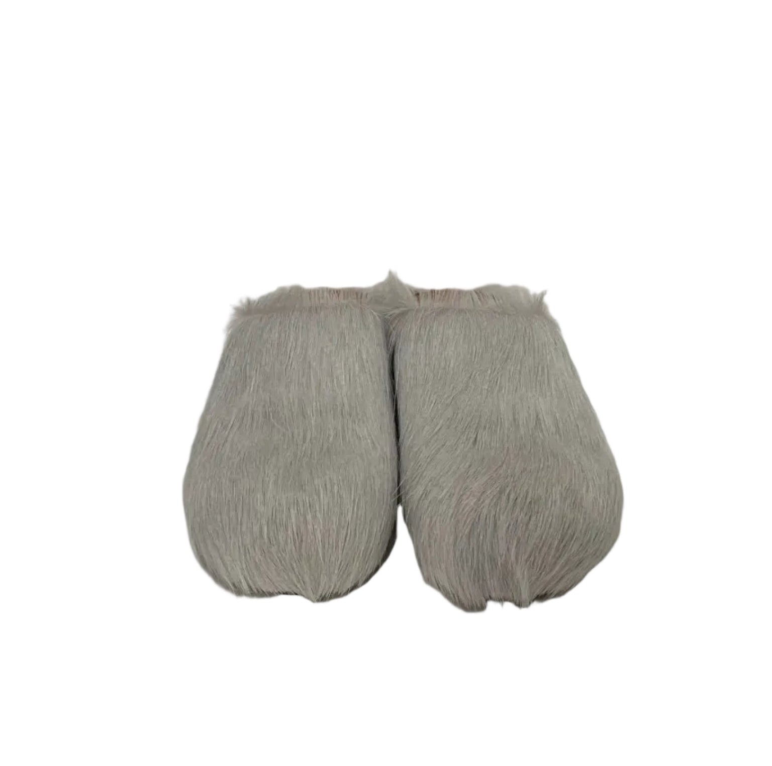 MARNI/Shoes/EU 38/Fake Fur/GRY/FUSSBELT SABOT MULES view 1