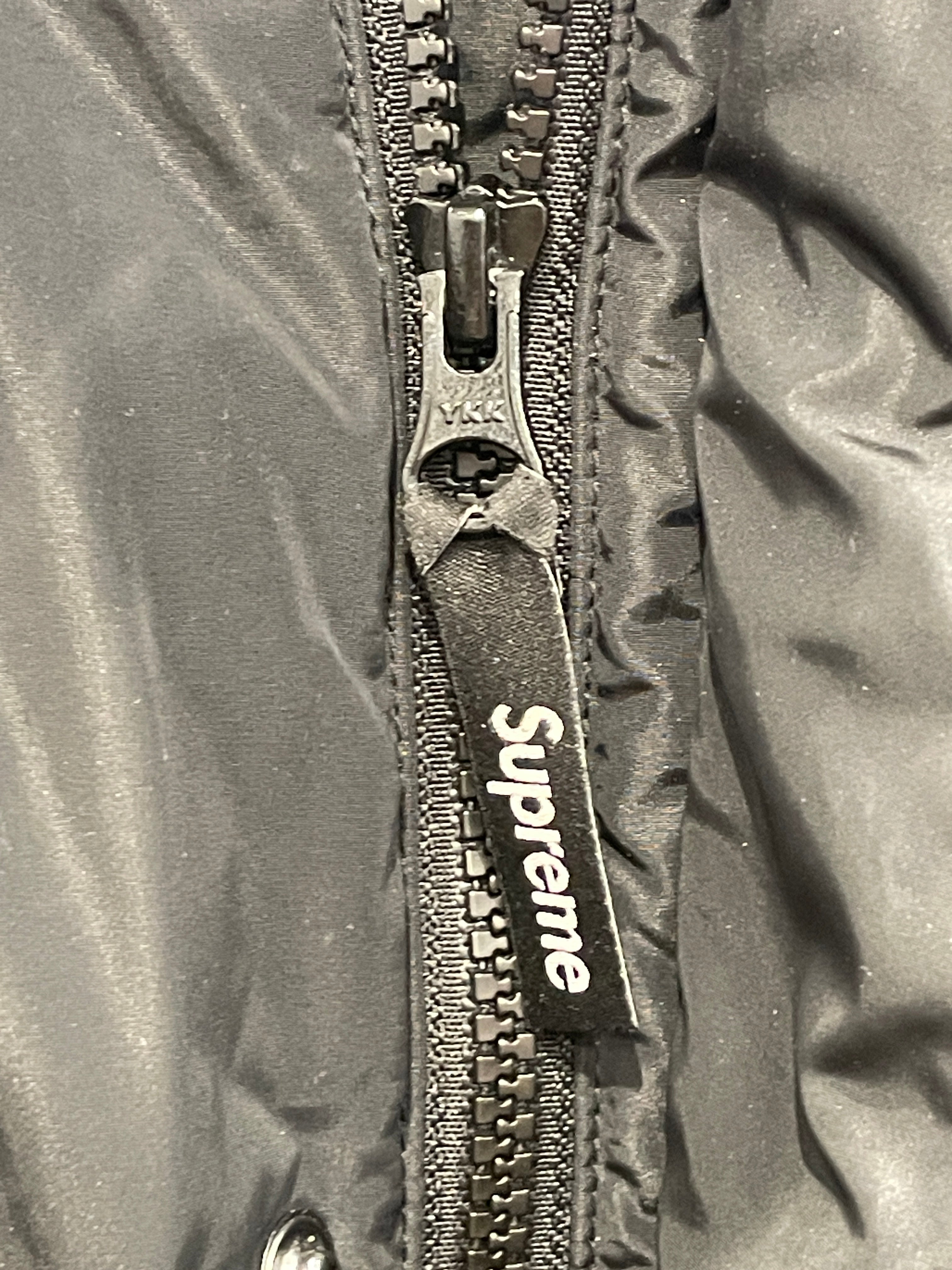 Supreme/UMBRO/Puffer Jkt/L/Nylon/BLK/Graphic/RED PATCH LOGOS view 4
