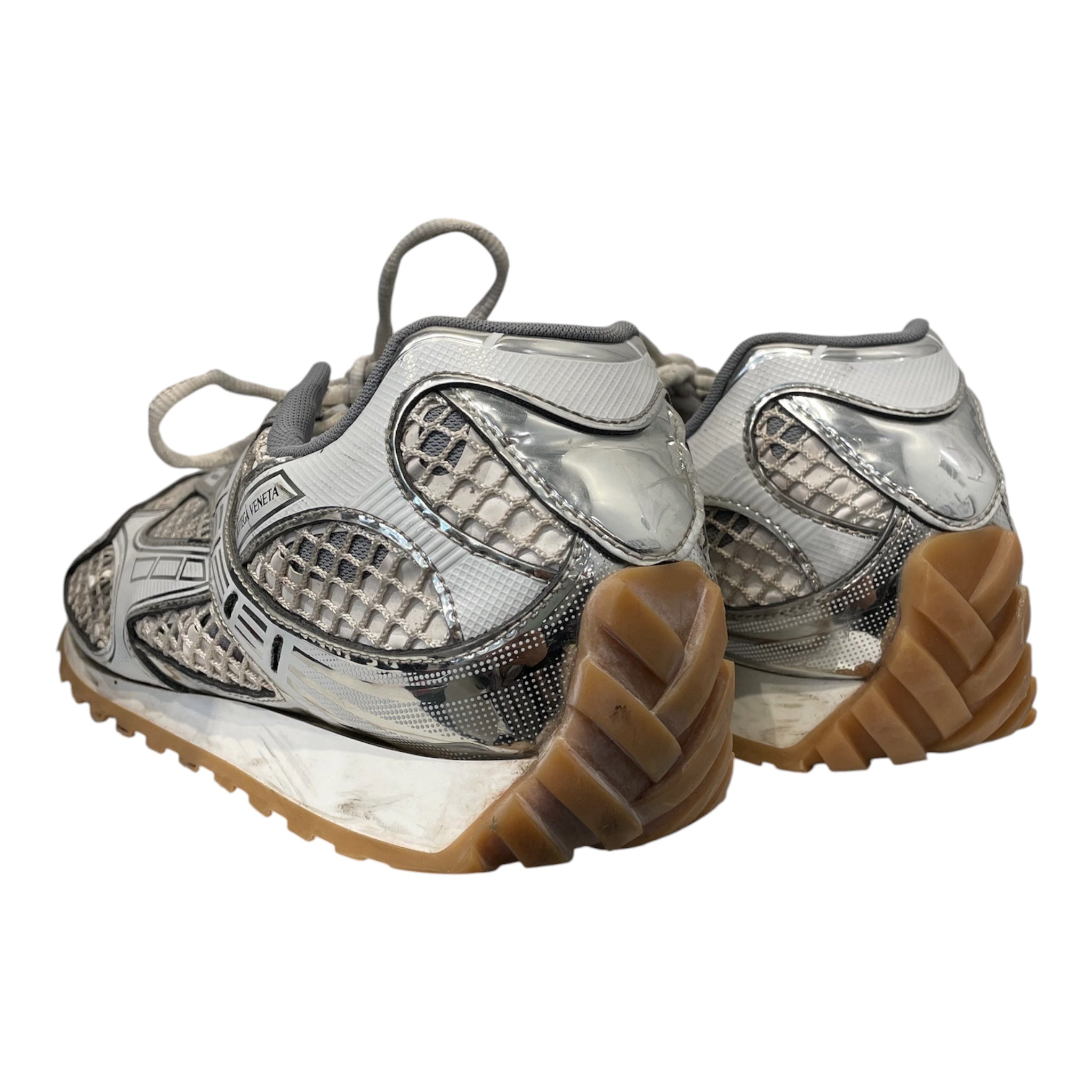BOTTEGA VENETA/Low-Sneakers/EU 44/SLV/orbit view 2