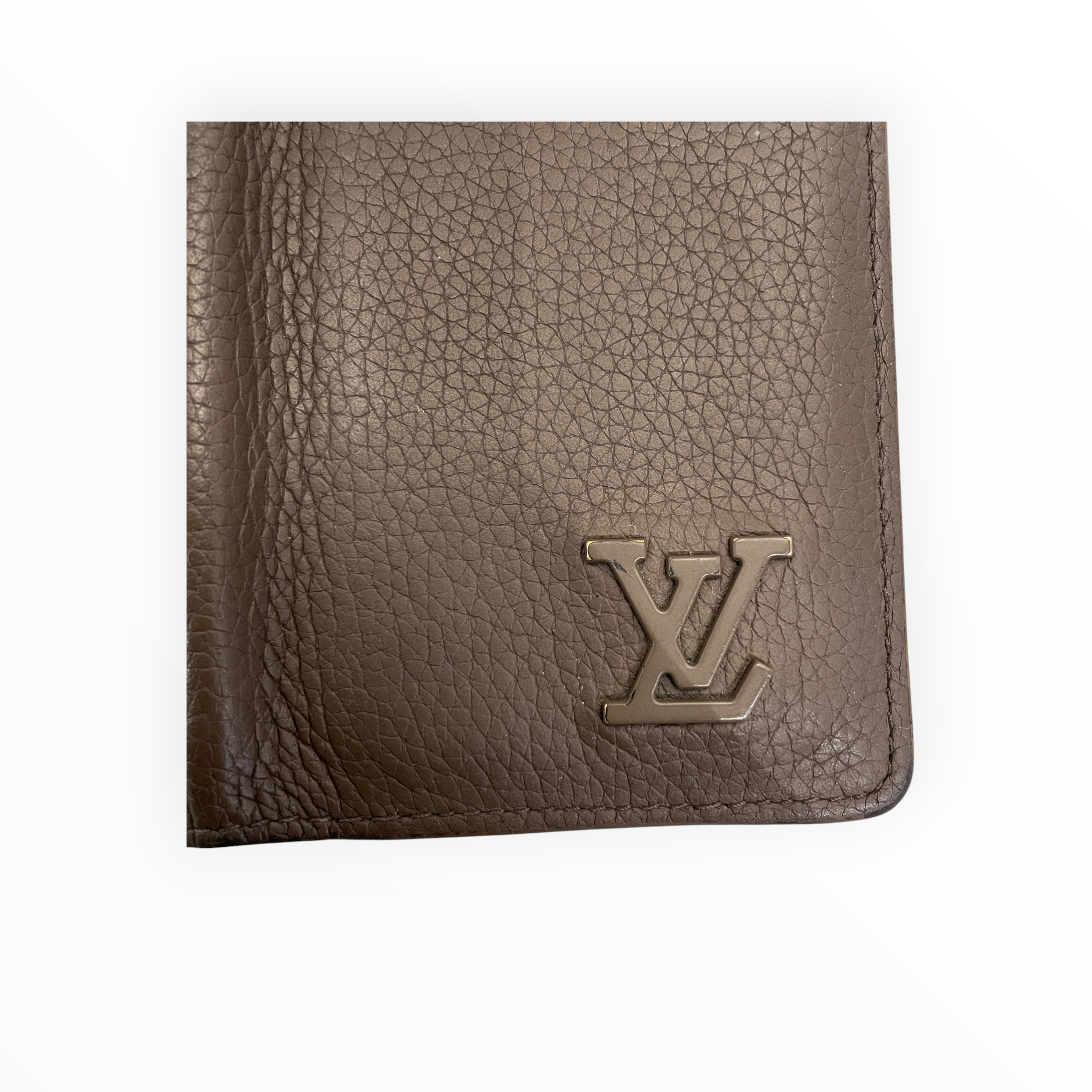 LOUIS VUITTON/Bifold Wallet/Leather/BRW/M's/AEROGRAM view 5