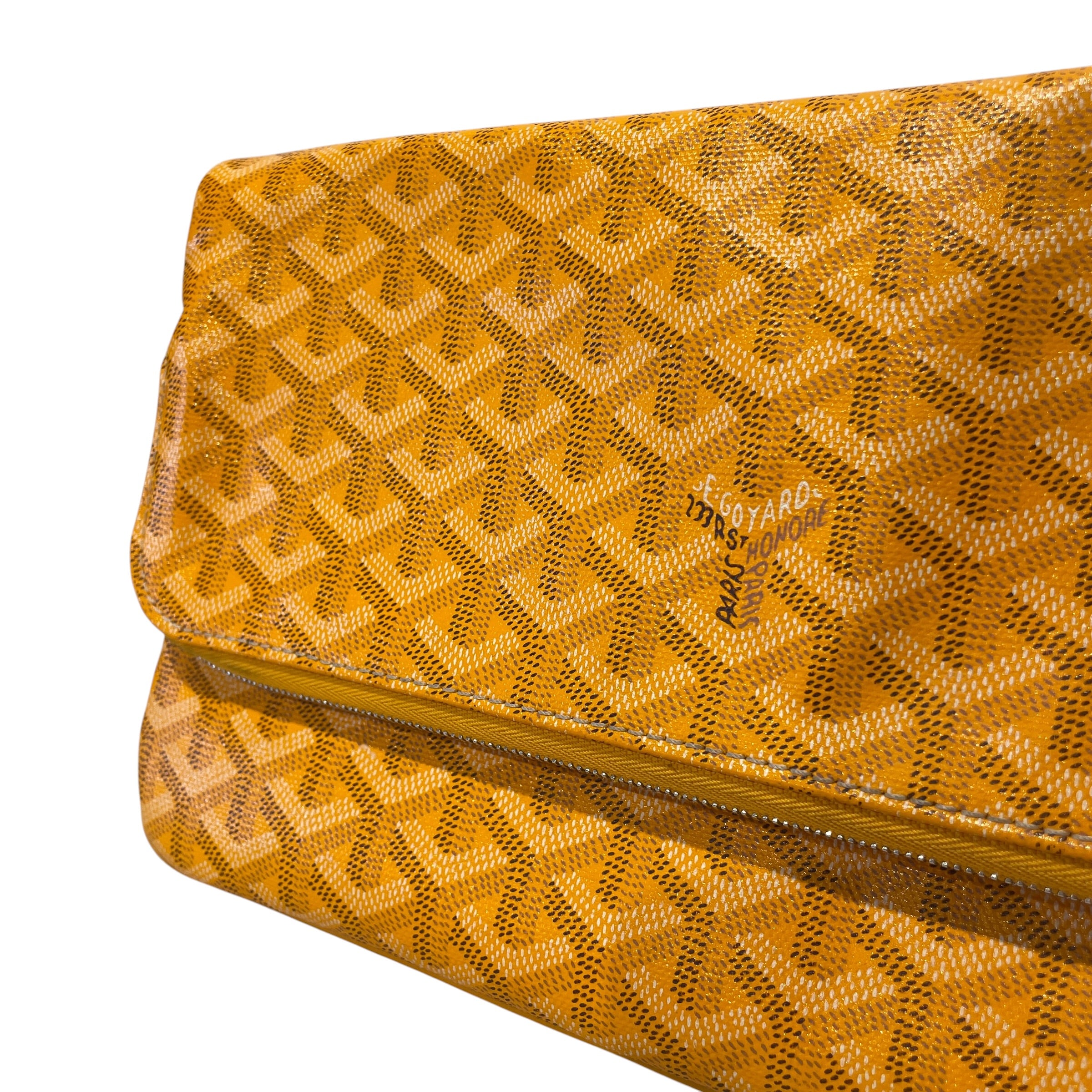 GOYARD/Clutch Bag/Monogram/YEL/SAINTE-MARIE MM + BOX view 5