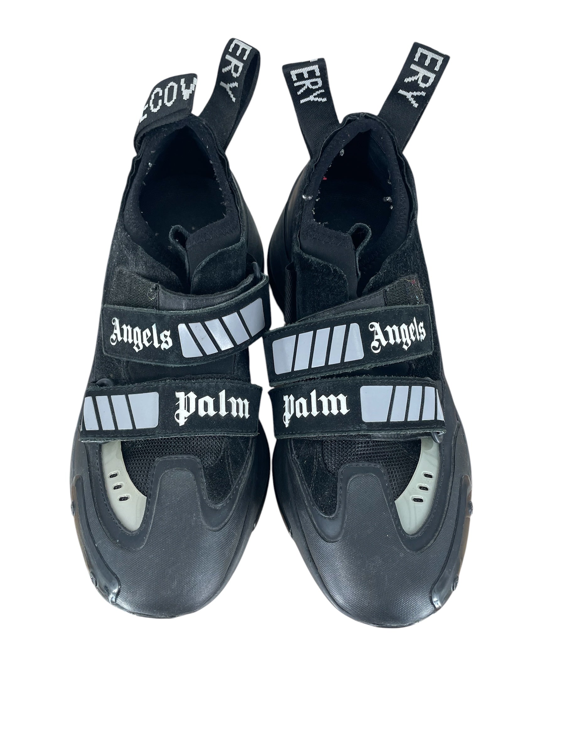Palm Angels/Low-Sneakers/EU 41/Polyester/BLK/2 PULL TABS view 4