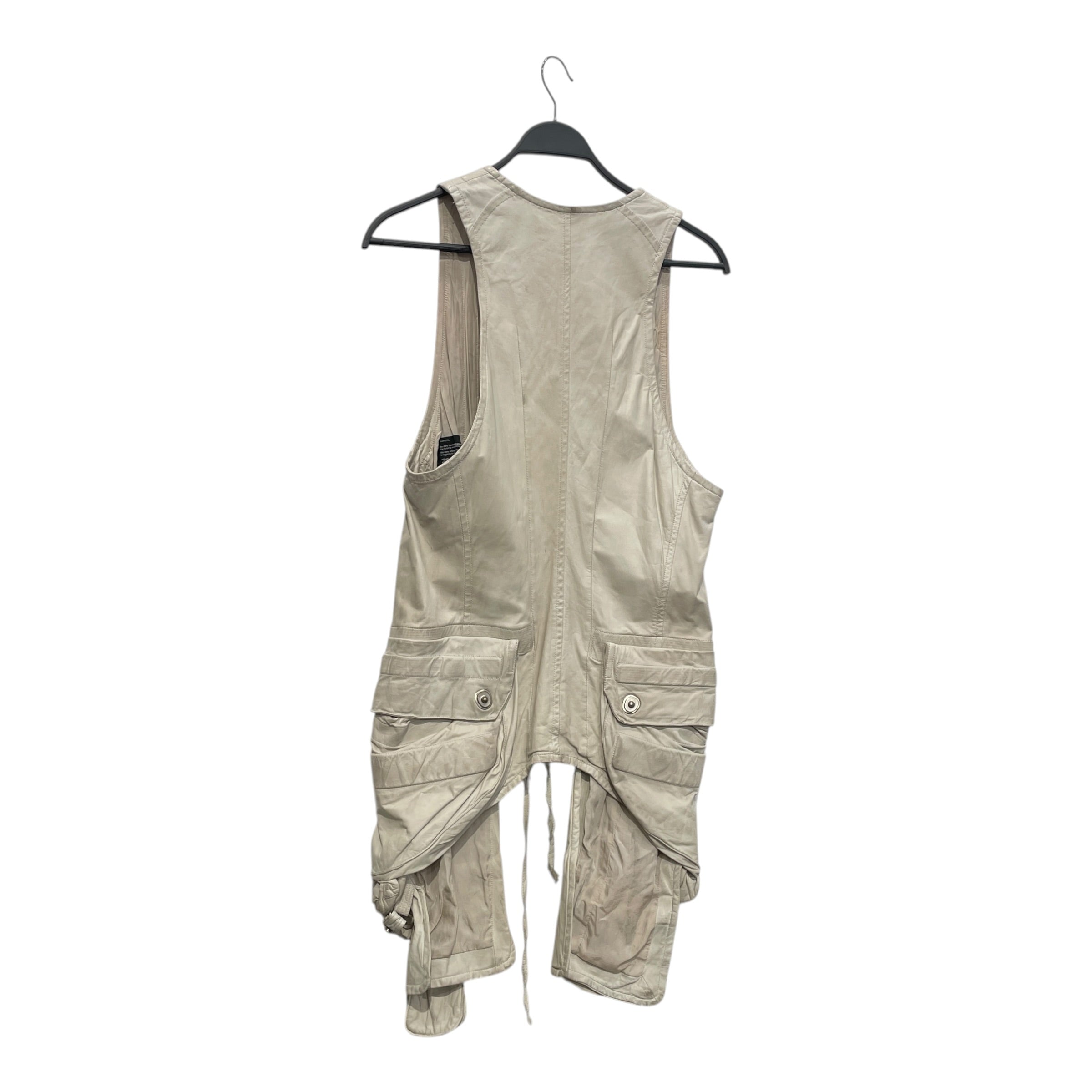 JULIUS/Vest/7/Leather/WHT/Utility/HOLSTER VEST view 2