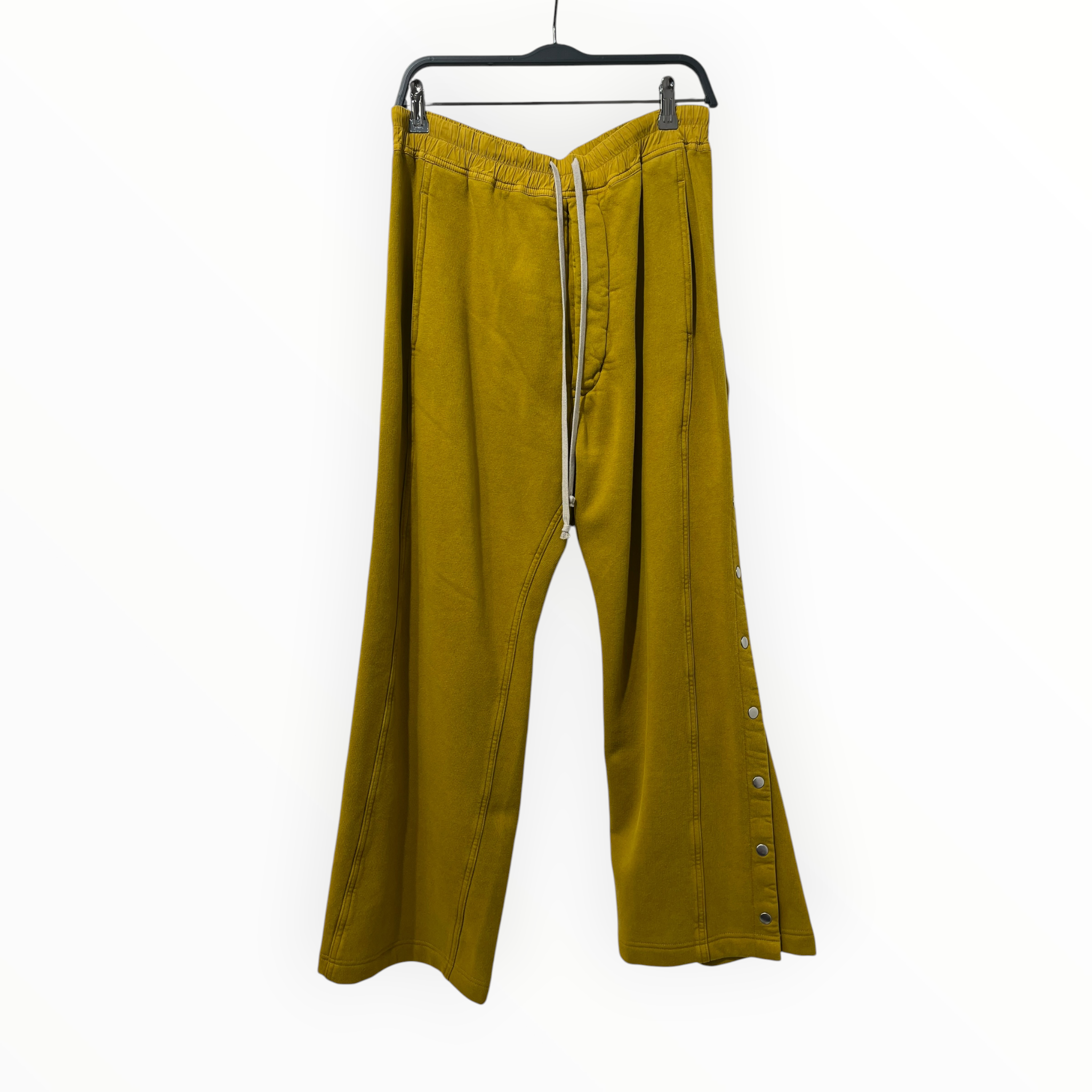 Rick Owens/Pants/M/Cotton/YEL/Joggers/DU02D233-F/ EASY PUSHER view 1