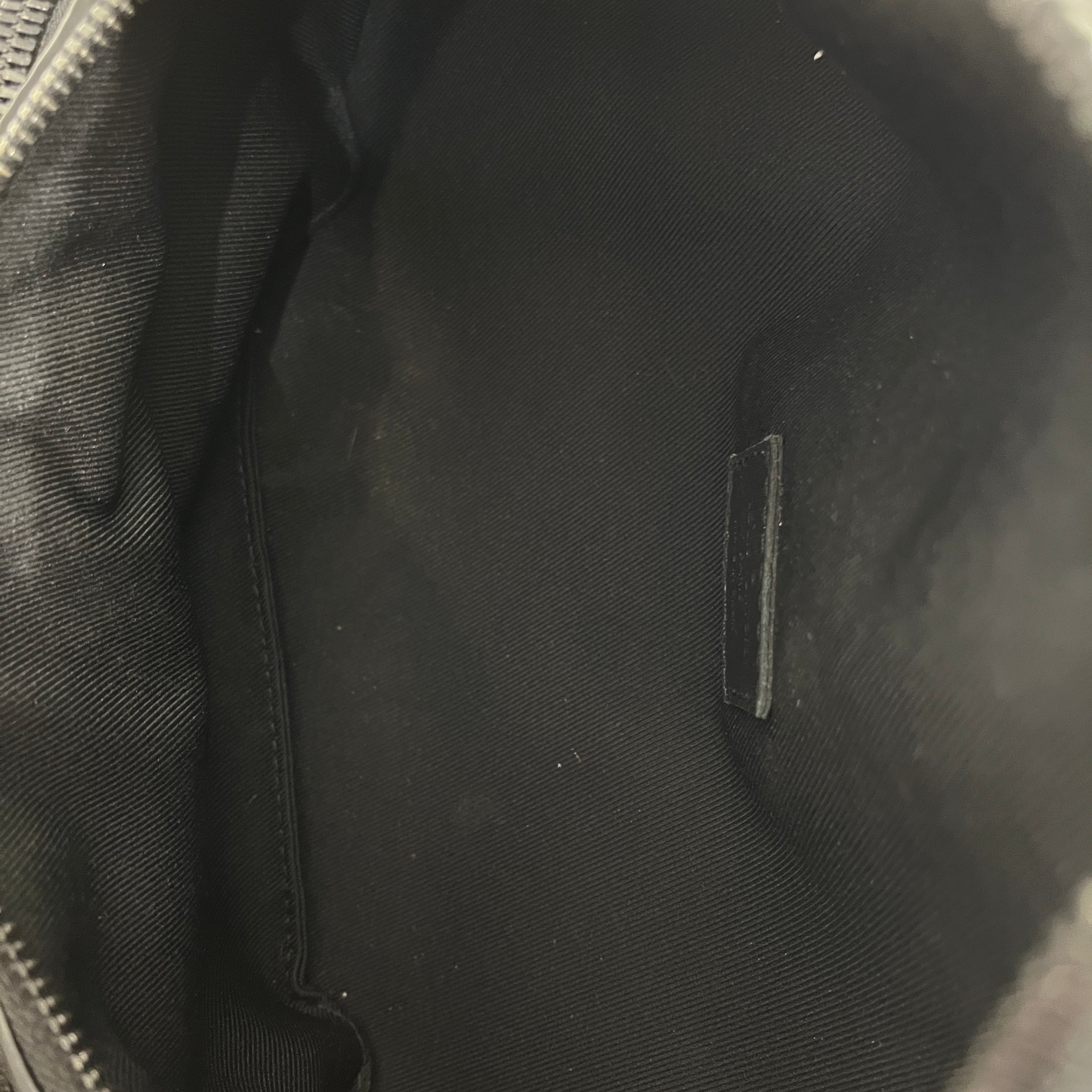 LOUIS VUITTON/Bag/Monogram/Cotton/BLK/rush bumbag view 3