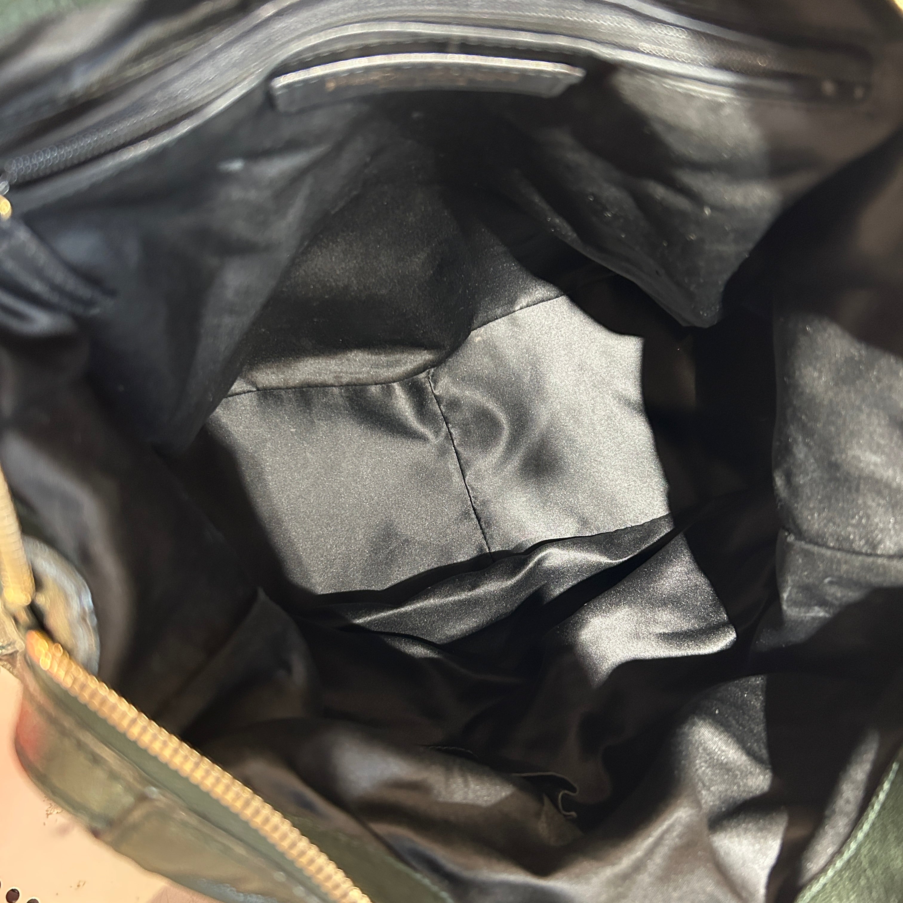 YVES SAINT LAURENT/Bag/Leather/GRN/Muse view 4