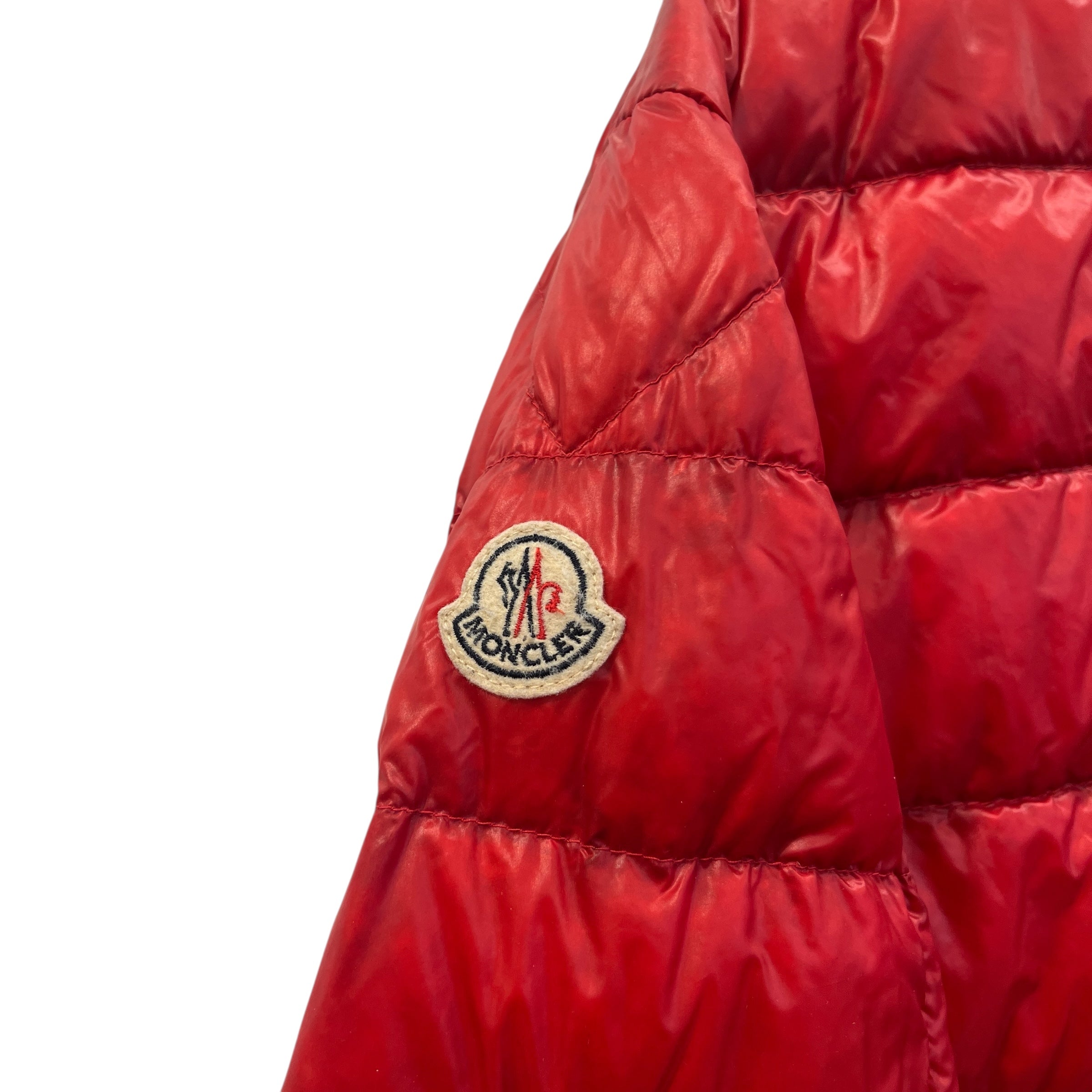 MONCLER/Puffer Jkt/4/Nylon/RED/Acorus Jacket view 3
