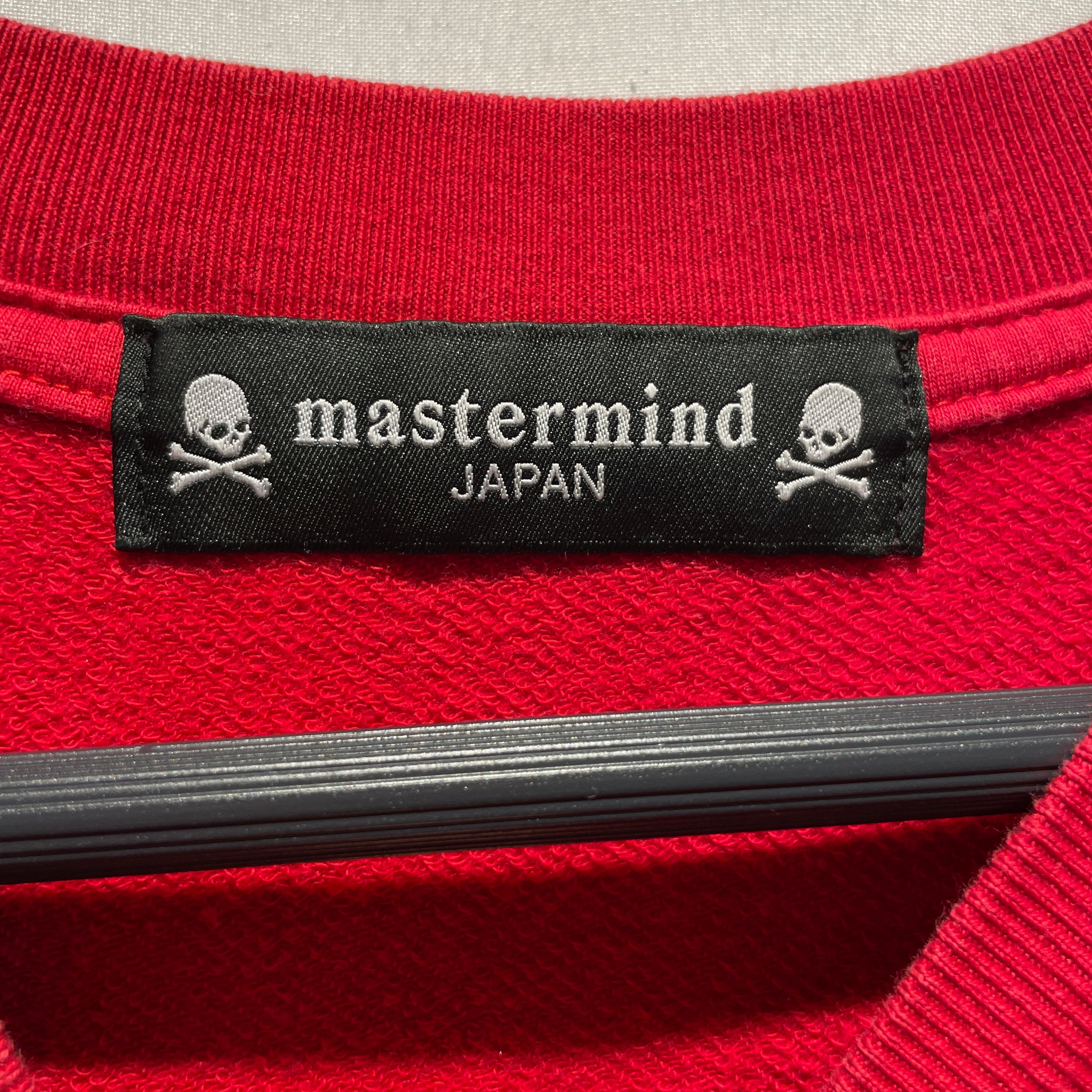 mastermind JAPAN/LS T-Shirt/M/Cotton/RED/ view 3