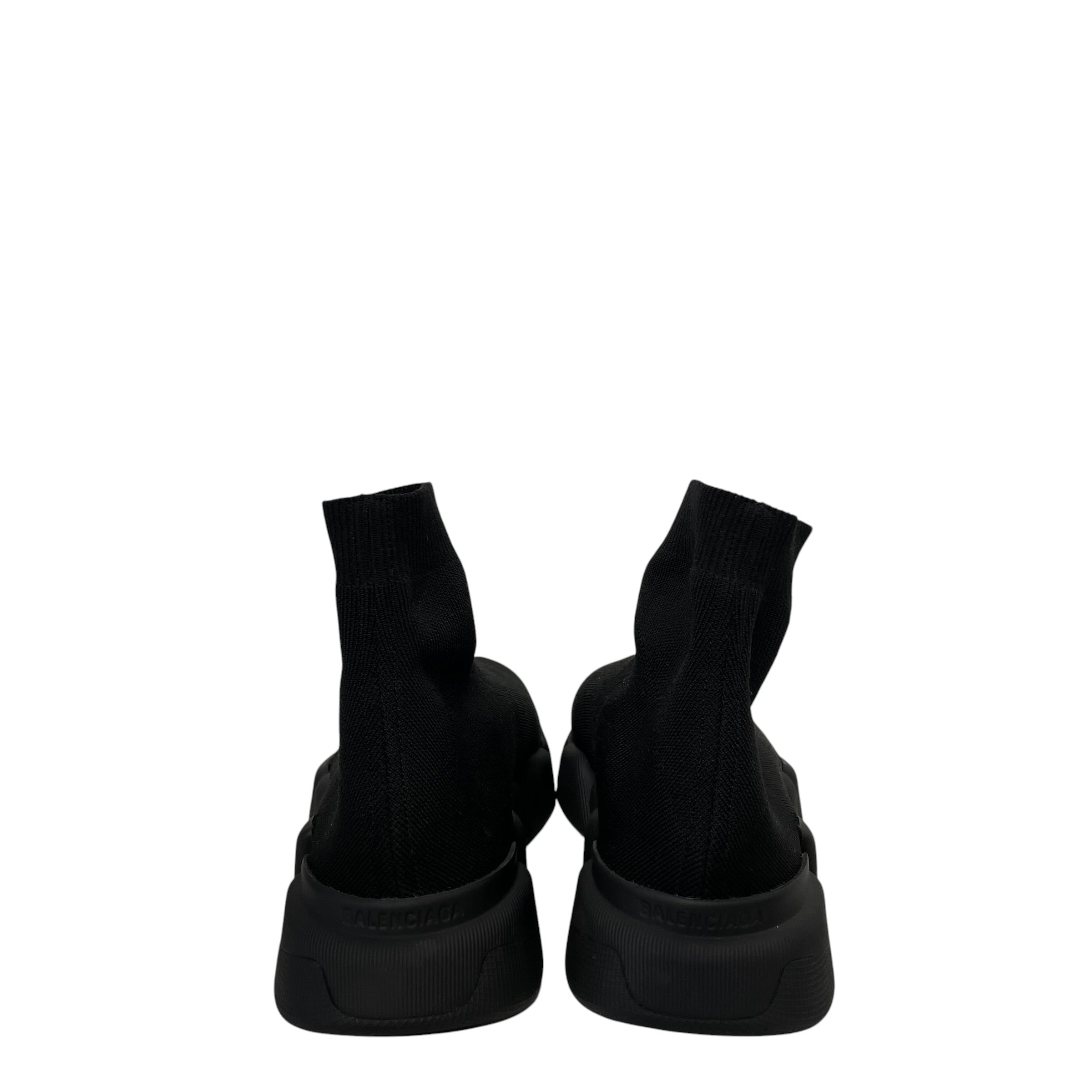 BALENCIAGA/Hi-Sneakers/US 6/BLK/SPEED KNIT TRAINERS view 5