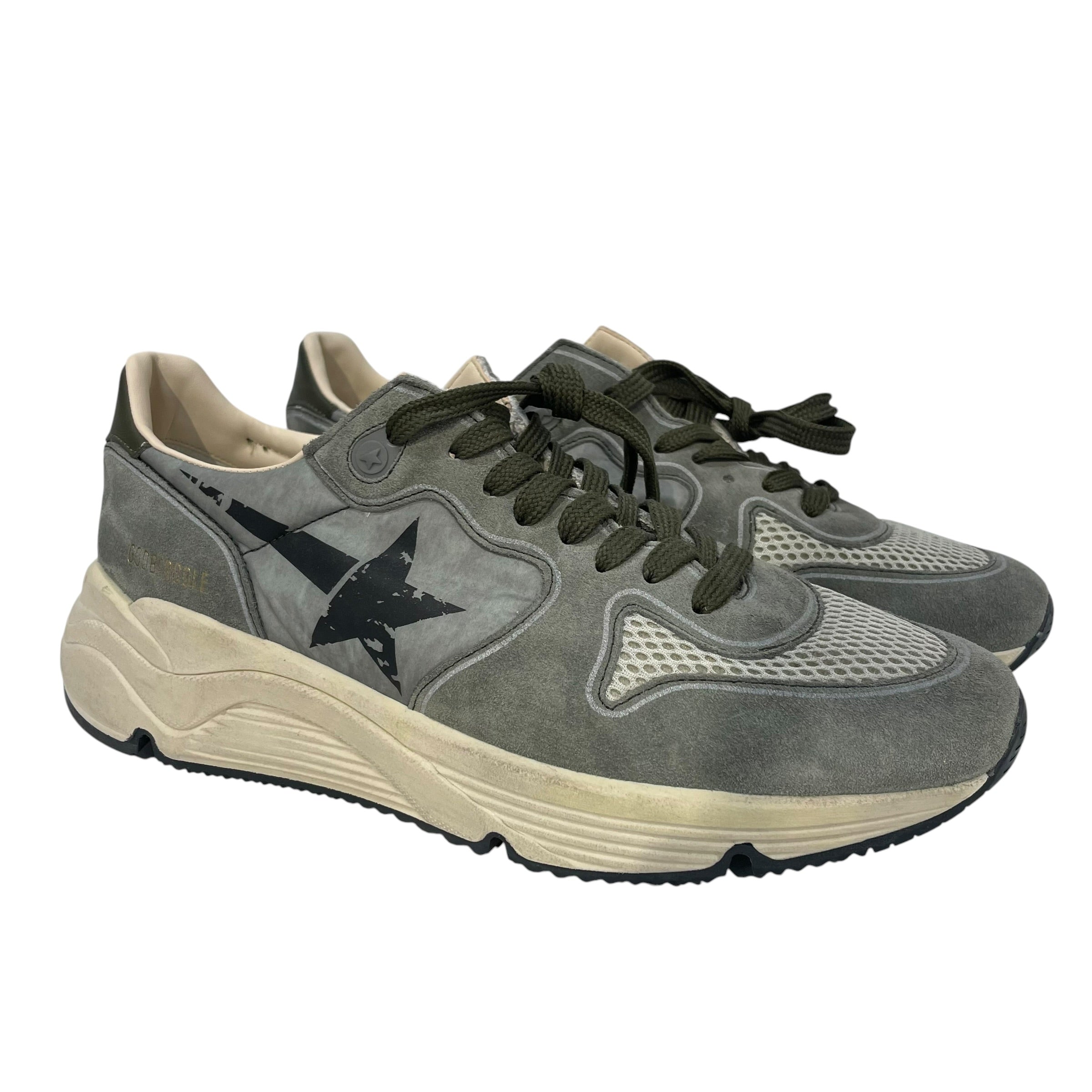 GOLDEN GOOSE/Low-Sneakers/EU 43/GRN/runners view 1