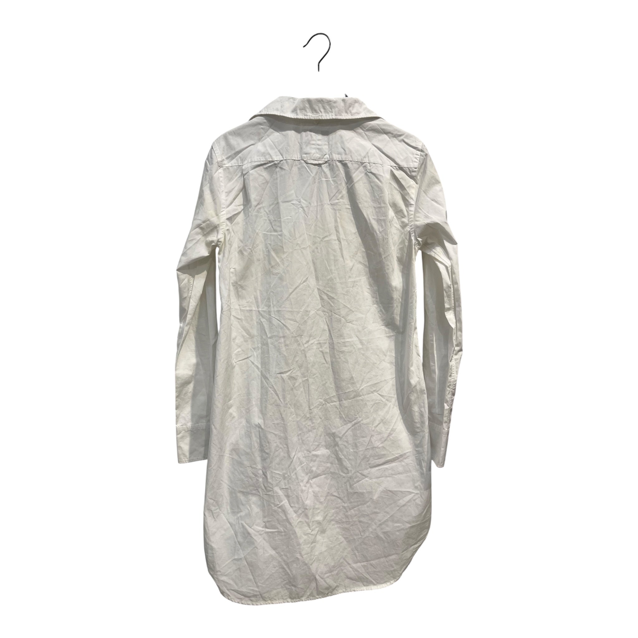 THOM BROWNE. NEW YORK/LS Dress/40/Cotton/WHT/BUTTON UP DRESS view 2