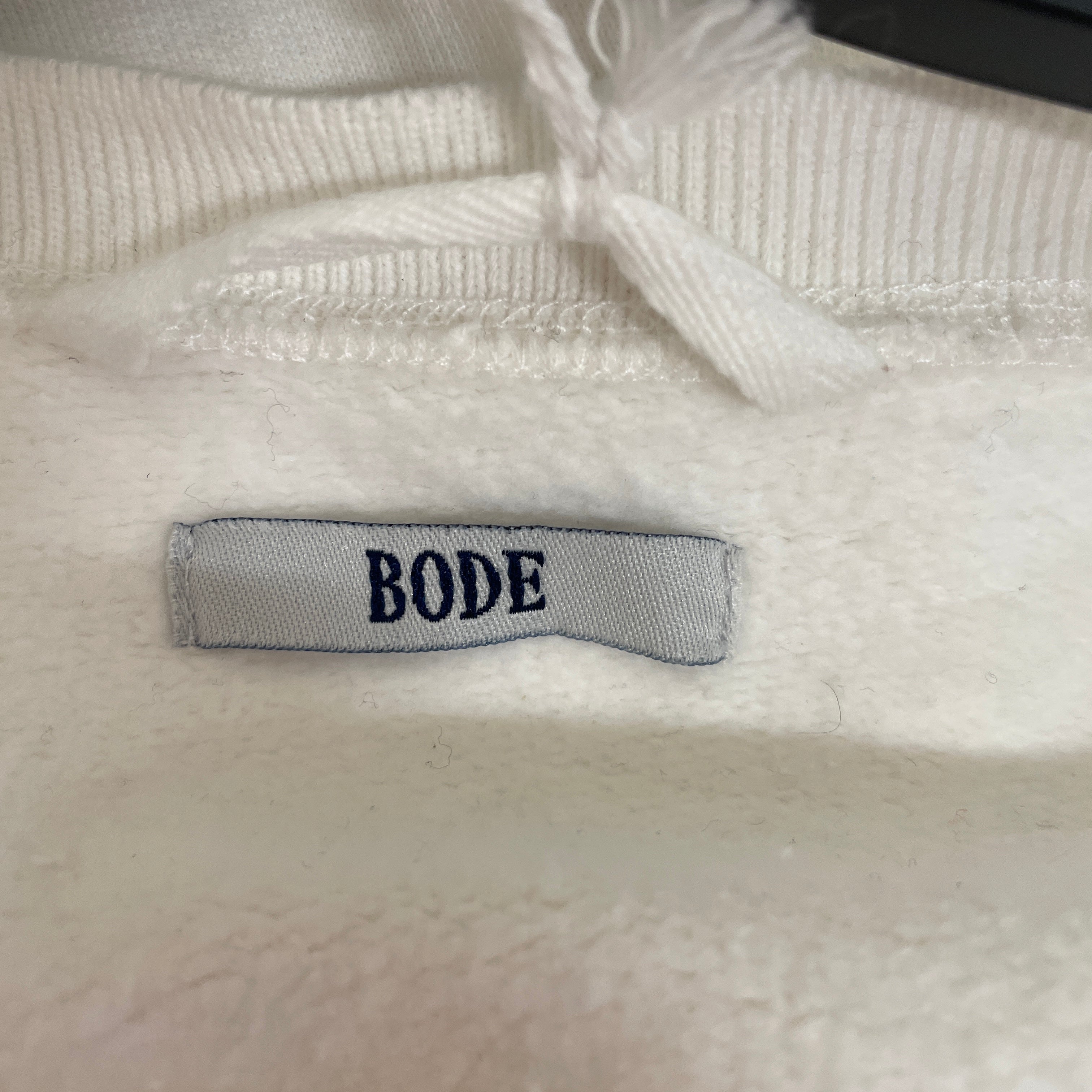 BODE/Sweatshirt/M/Graphic/Cotton/WHT/one of a kind tommy view 3