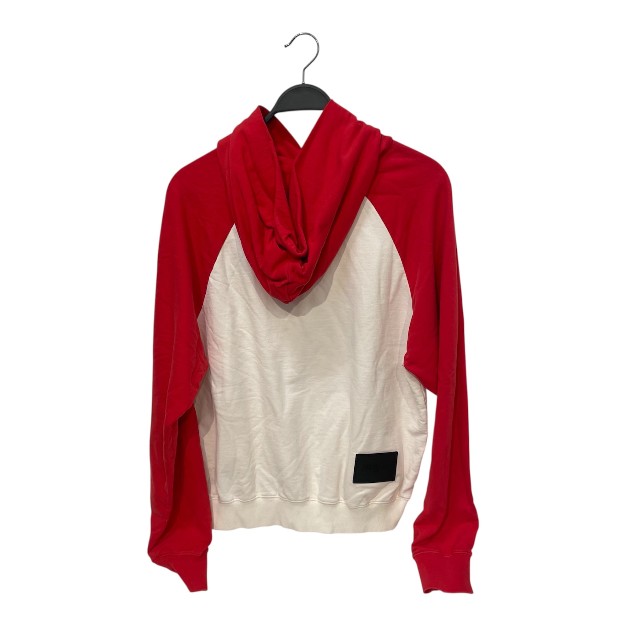 WE11DONE/Hoodie/S/Cotton/WHT/RED&WHT RABBIT HGOODIE view 2