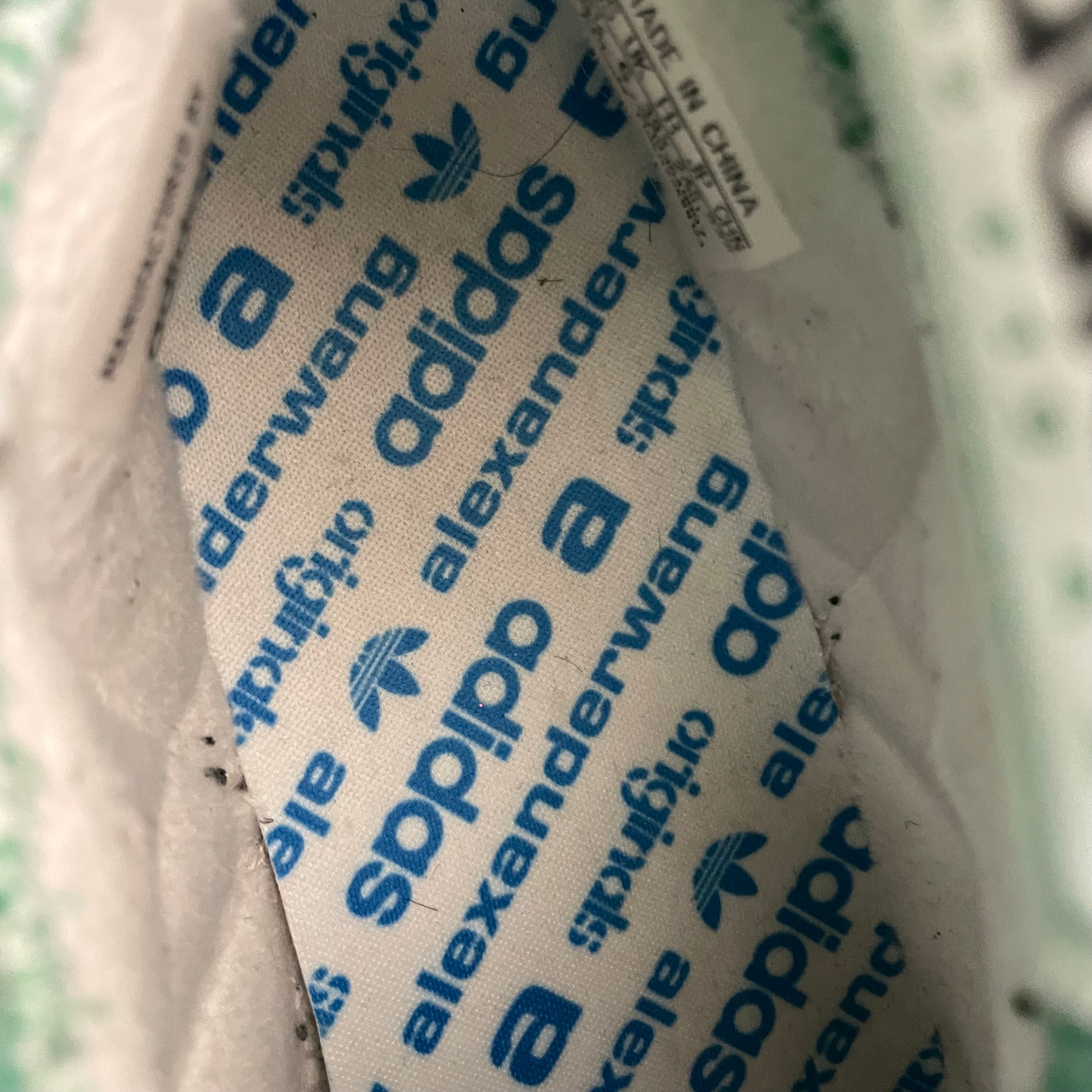 Alexander Wang/adidas/Low-Sneakers/US 6.5/Faux Leather/WHT/ape779001 view 3