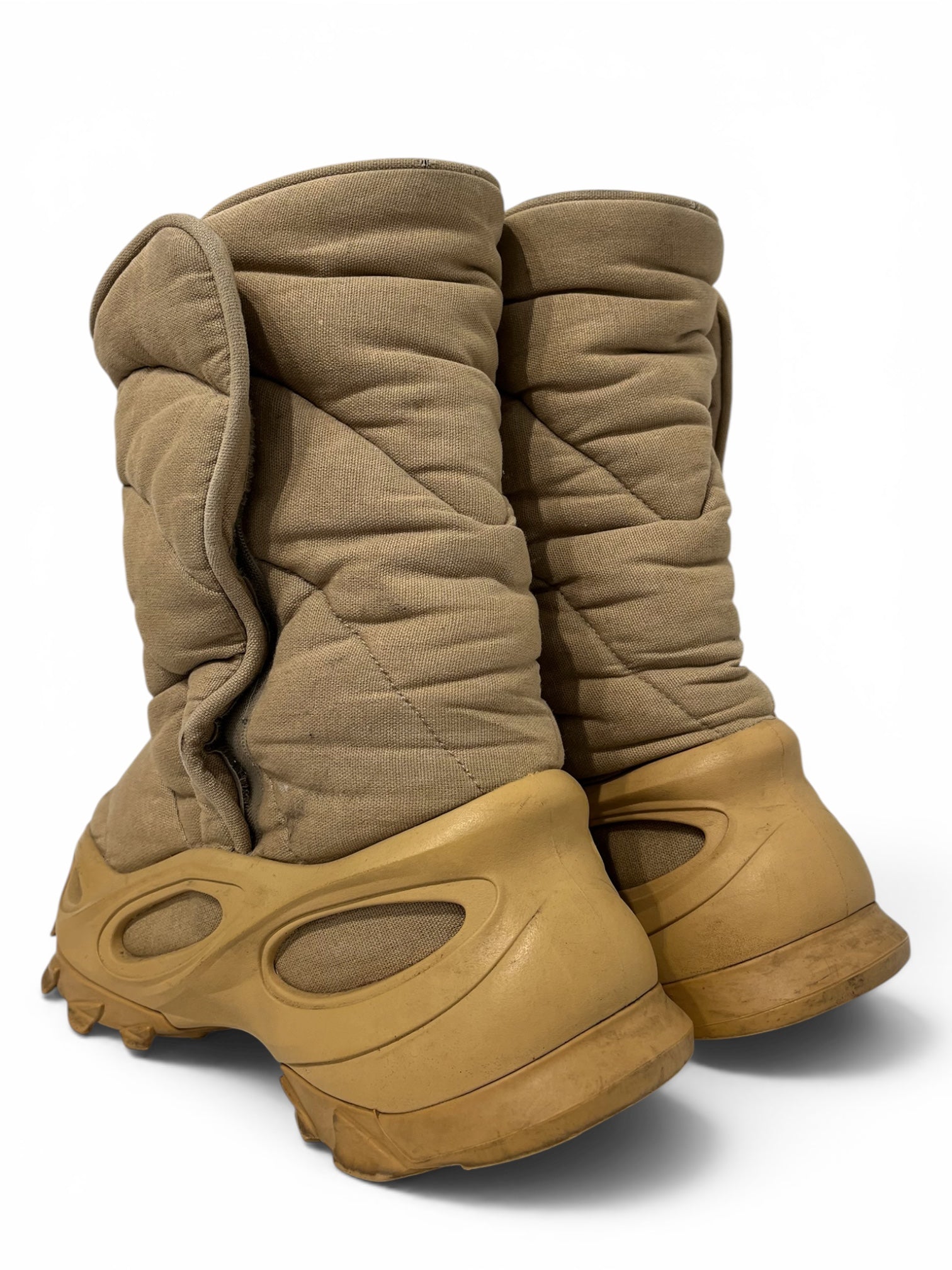 YEEZY/Boots/US 6/Cotton/BEG/INSULATED QUILTED BOOTS view 3