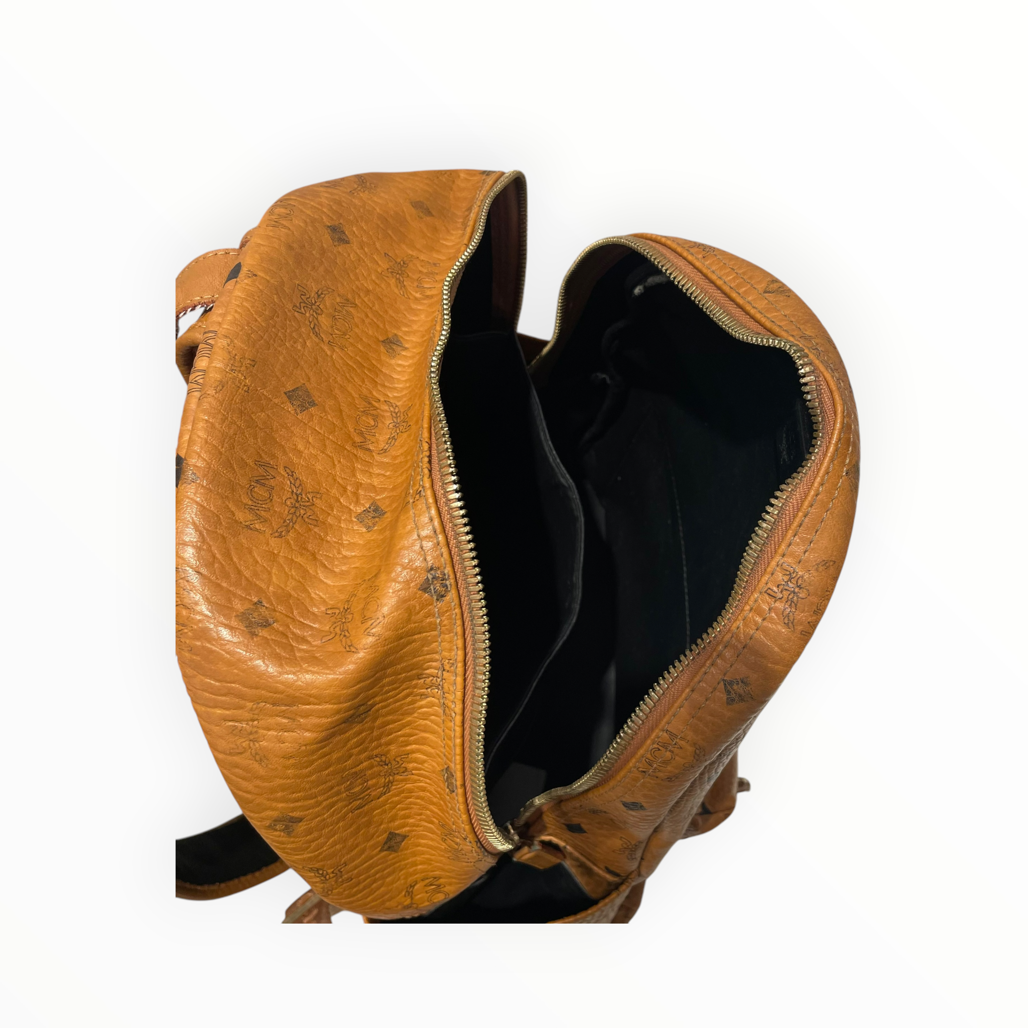 MCM/Backpack/Monogram/Leather/CML/Visetos Monogram Backpack view 6