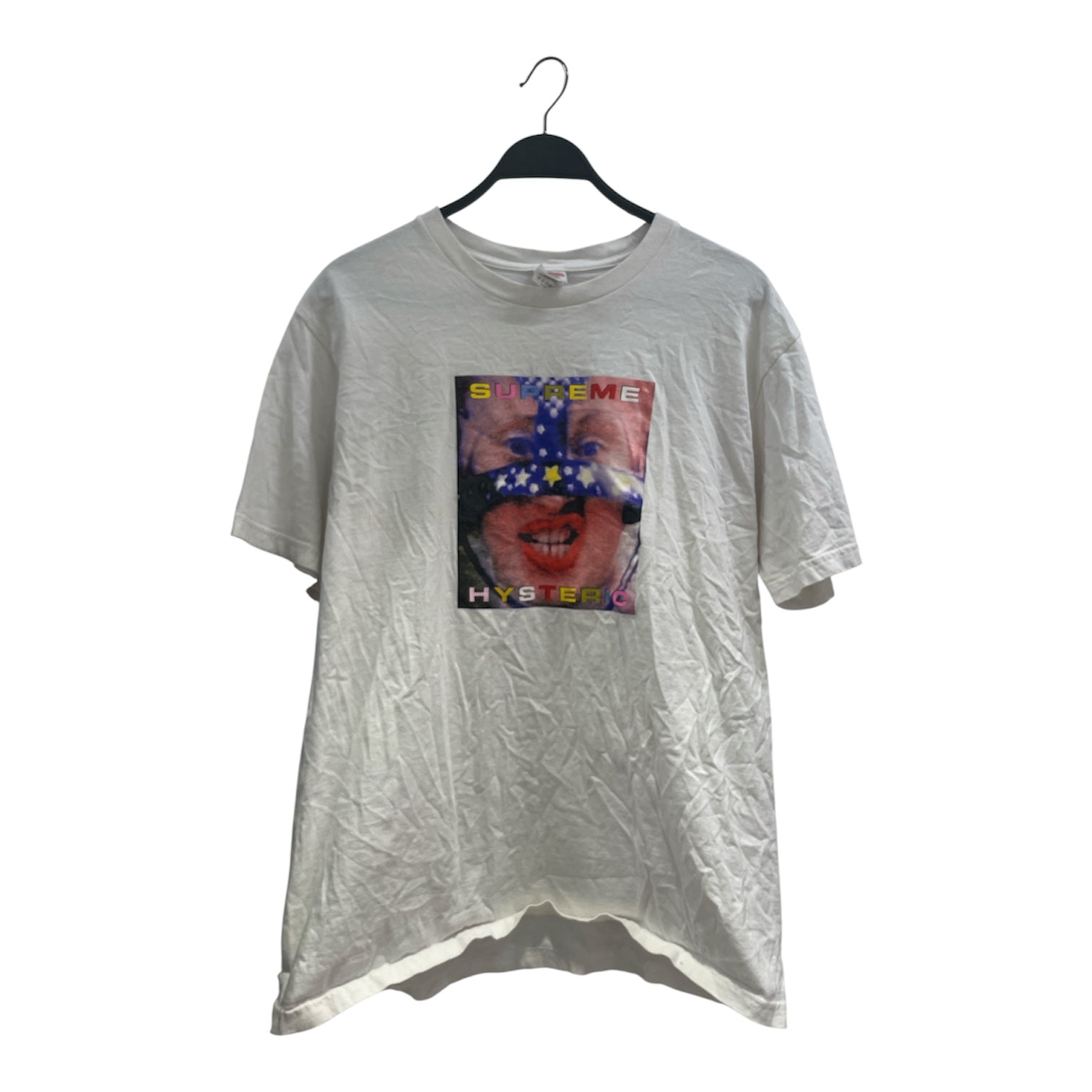 Supreme/HYSTERIC/T-Shirt/L/Cotton/WHT/101837 MAN W STAR MASK view 1