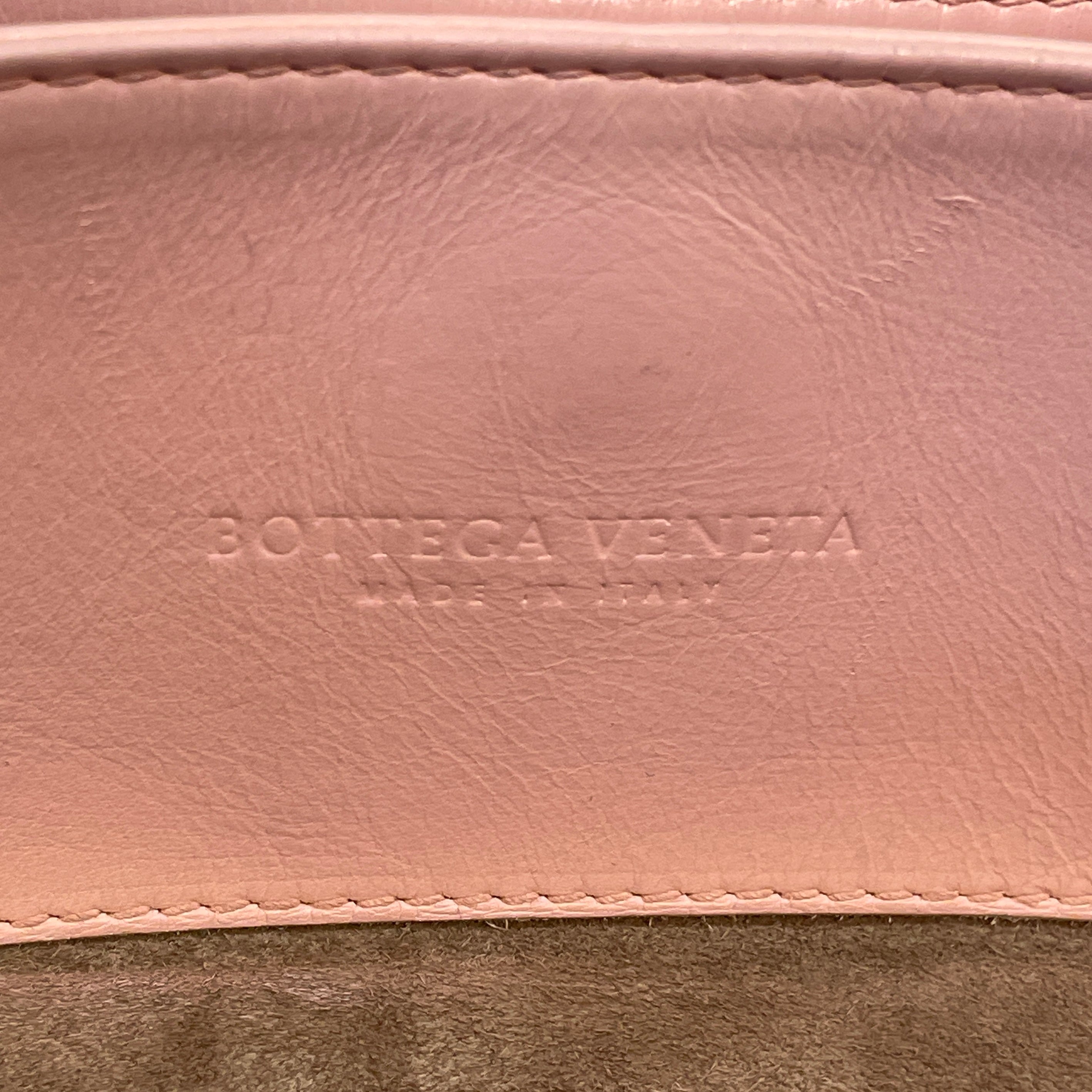 BOTTEGA VENETA/Hand Bag/Leather/PNK/Small Roma Intreciatto Bag view 5