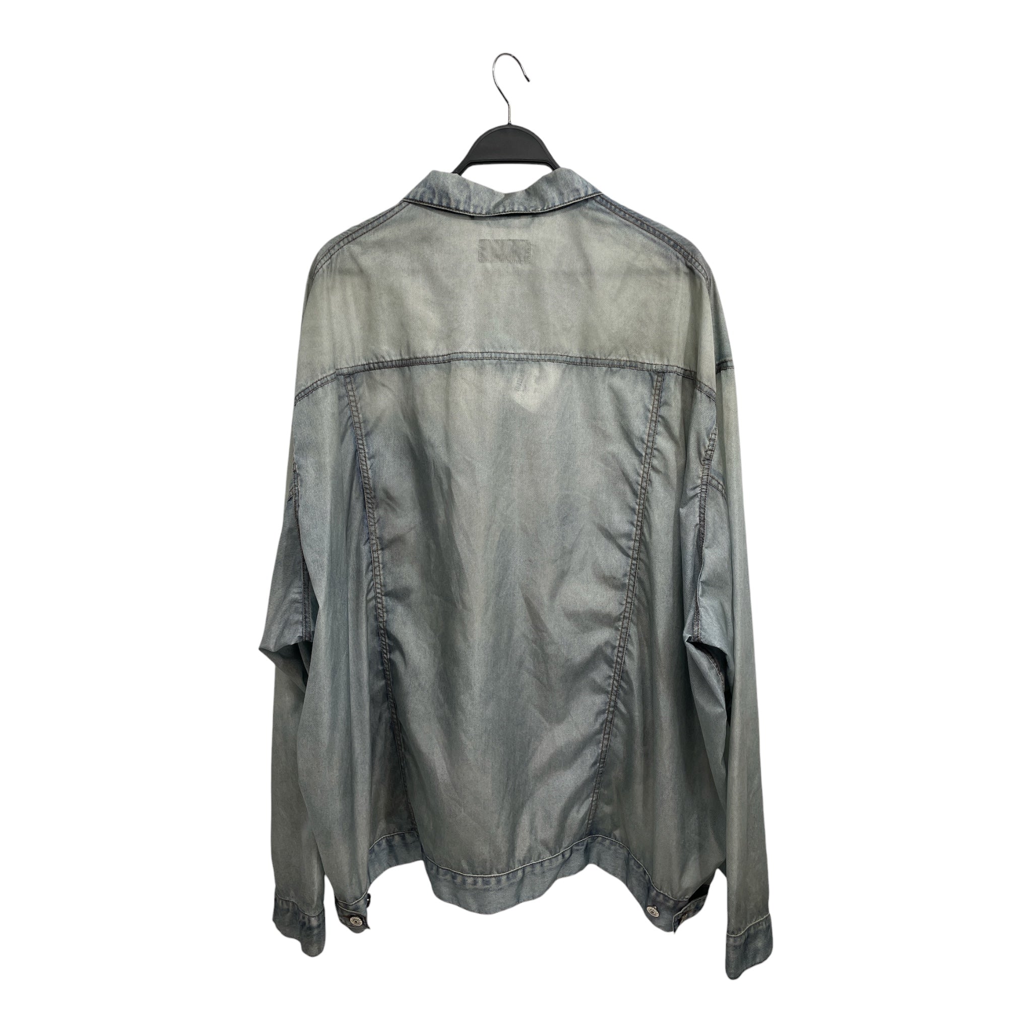 BALENCIAGA/Windbreaker/4/Polyester/IDG/All Over Print/2023 TROMP DENIM TRUCKER SWISH view 2
