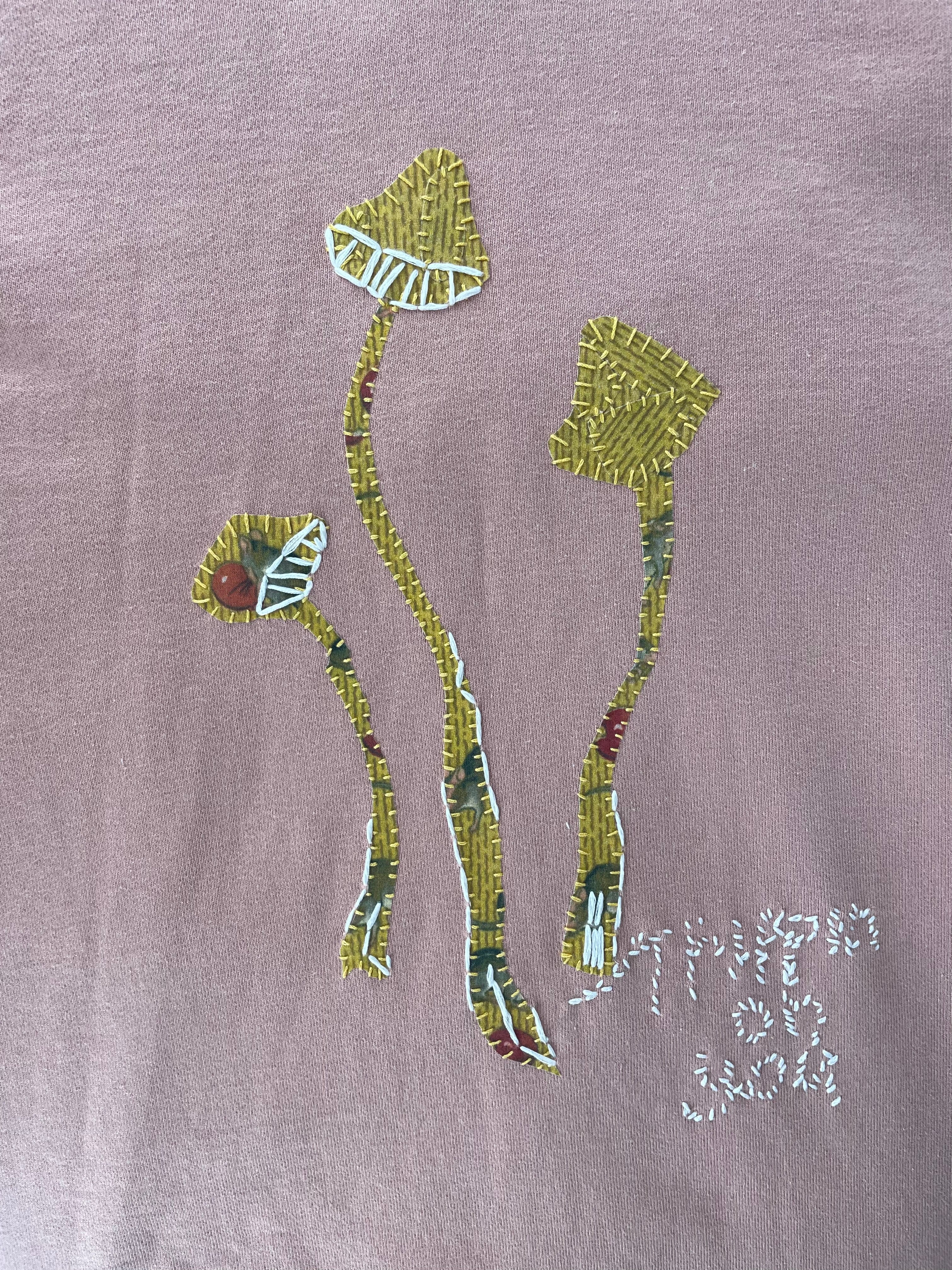 Maison Margiela/Hoodie/L/Cotton/PNK/TRIPPIN ON YOU MUSHROOMS view 3