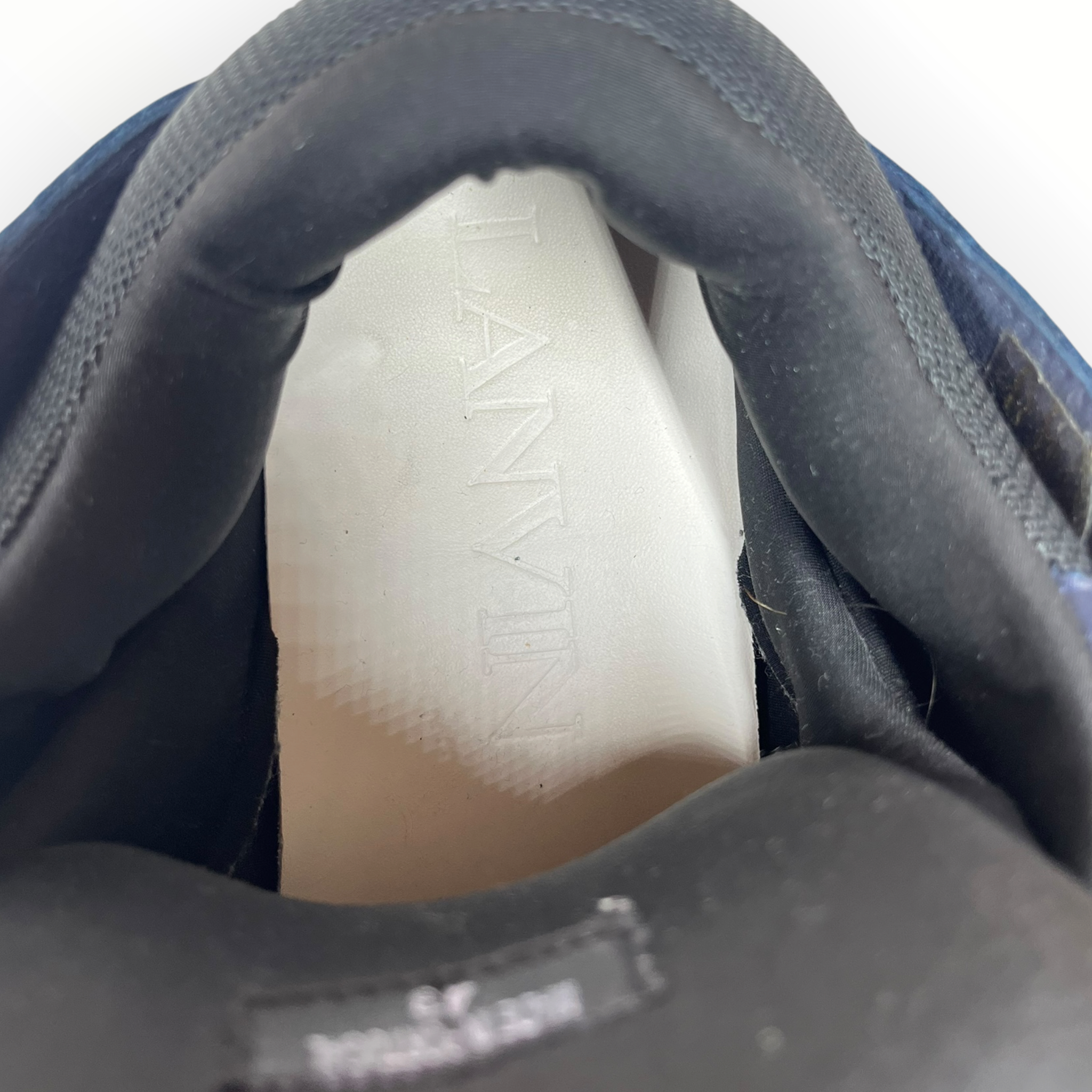LANVIN/Low-Sneakers/EU 43/BLK/Curb sneakers view 3