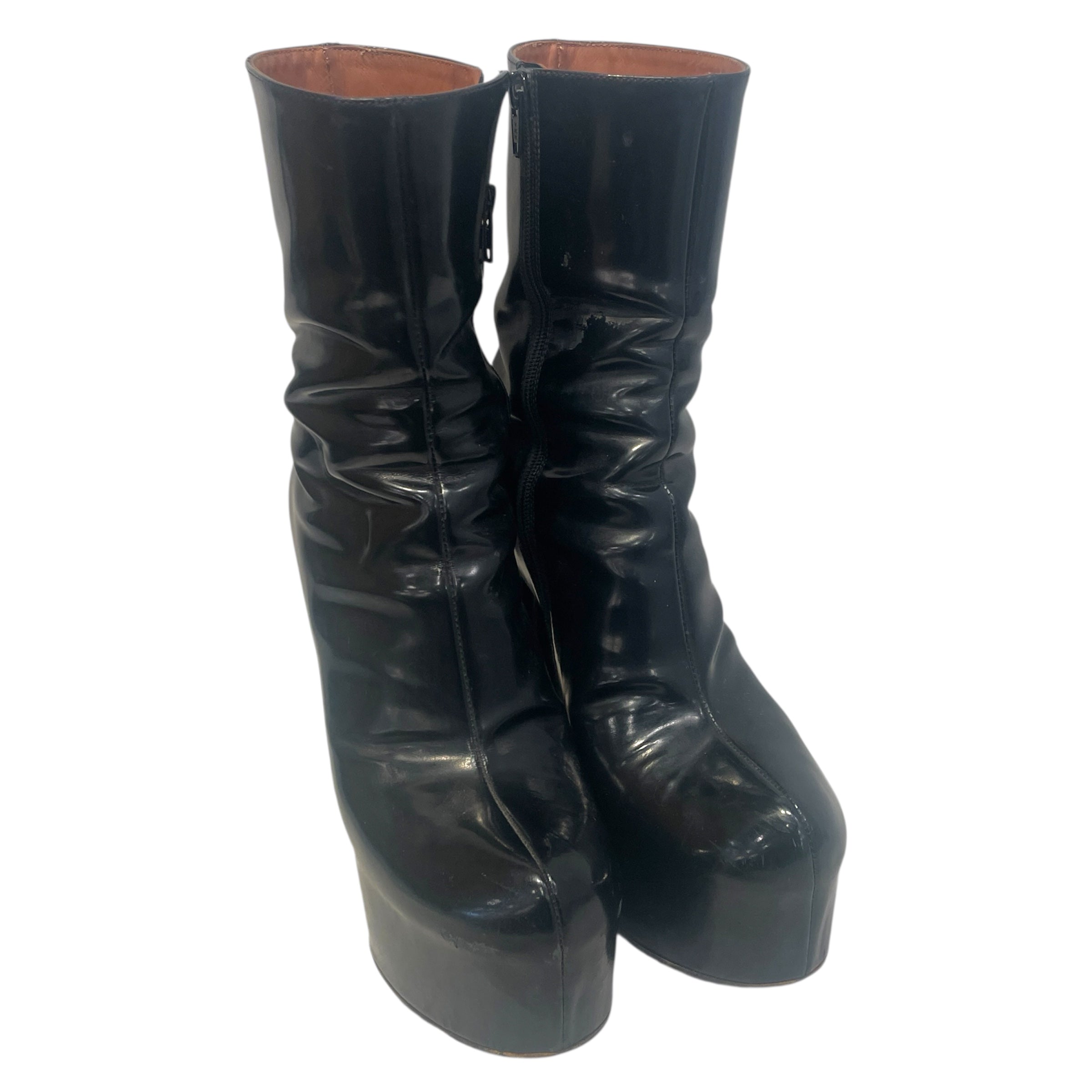 VETEMENTS/Booties/EU 36/Leather/BLK/ 5 Inch Heel view 1