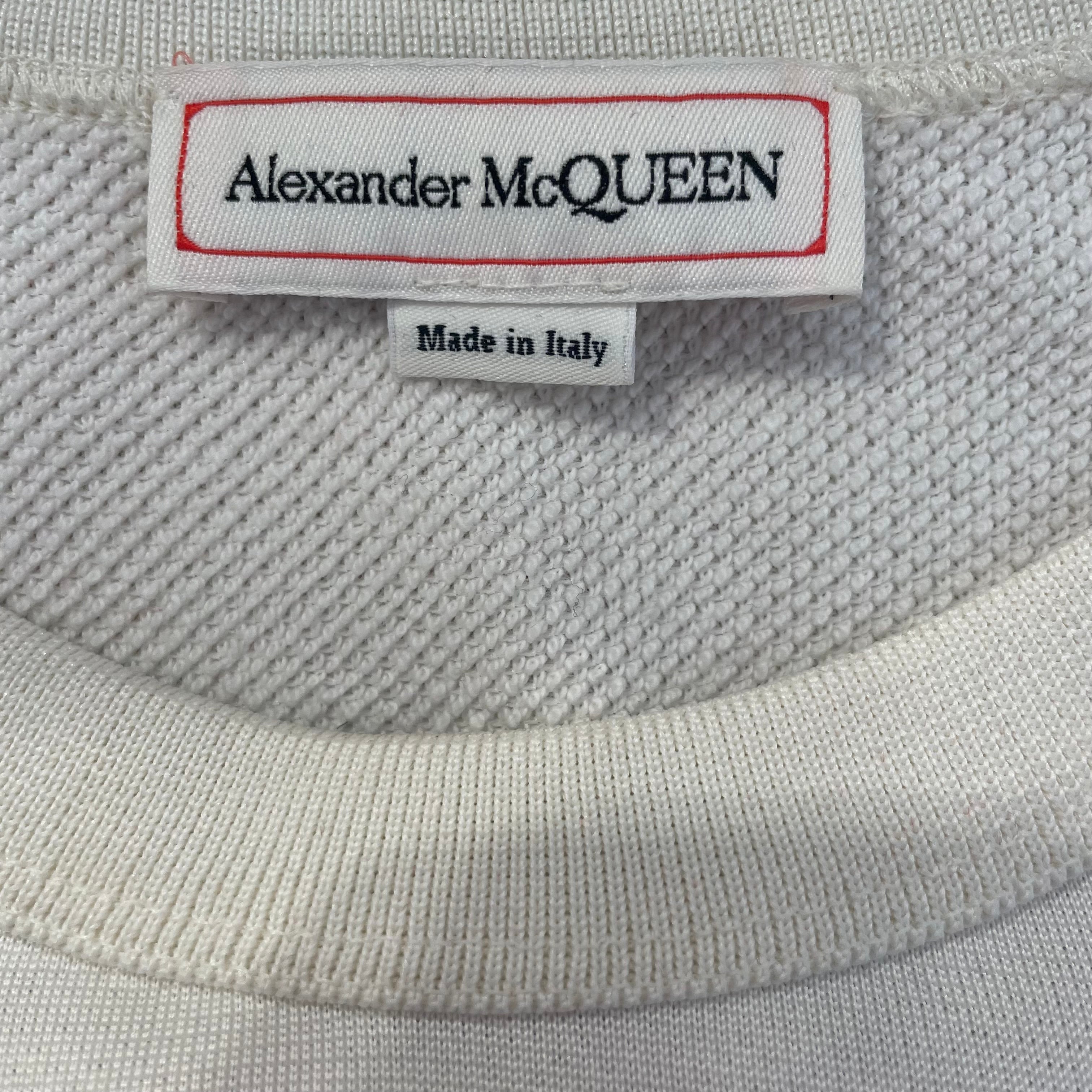 Alexander McQueen/Sweatshirt/XXXXL/Cotton/WHT/ view 3