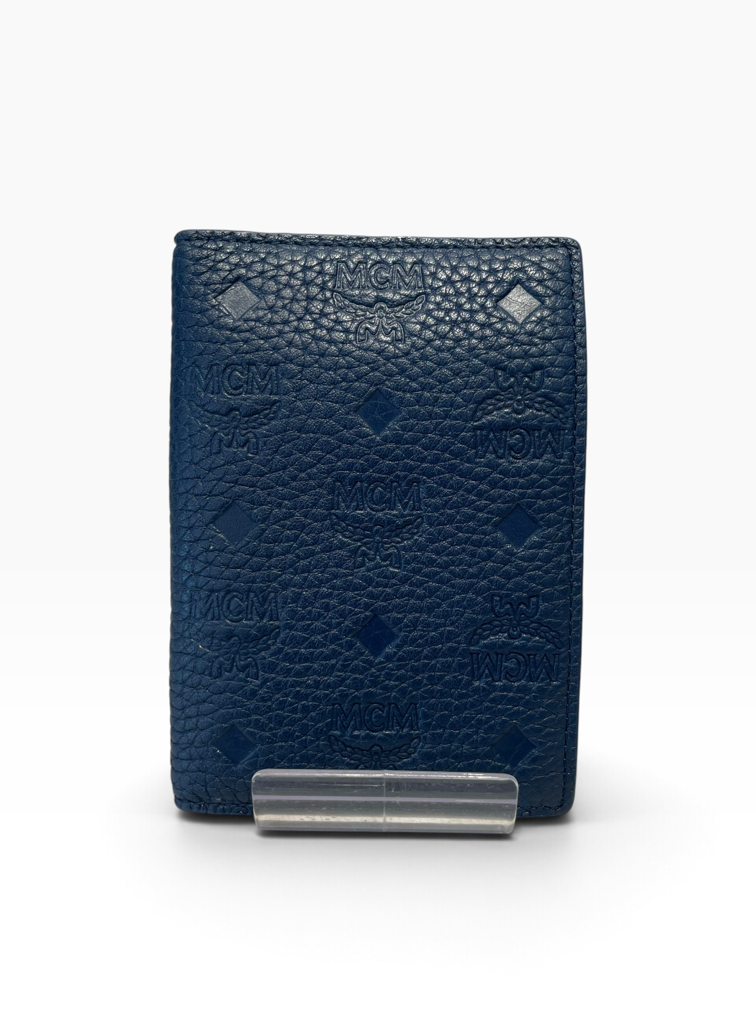 MCM/Bifold Wallet/Monogram/Leather/NVY/M's/AREN VISETOS BIFOLD view 1