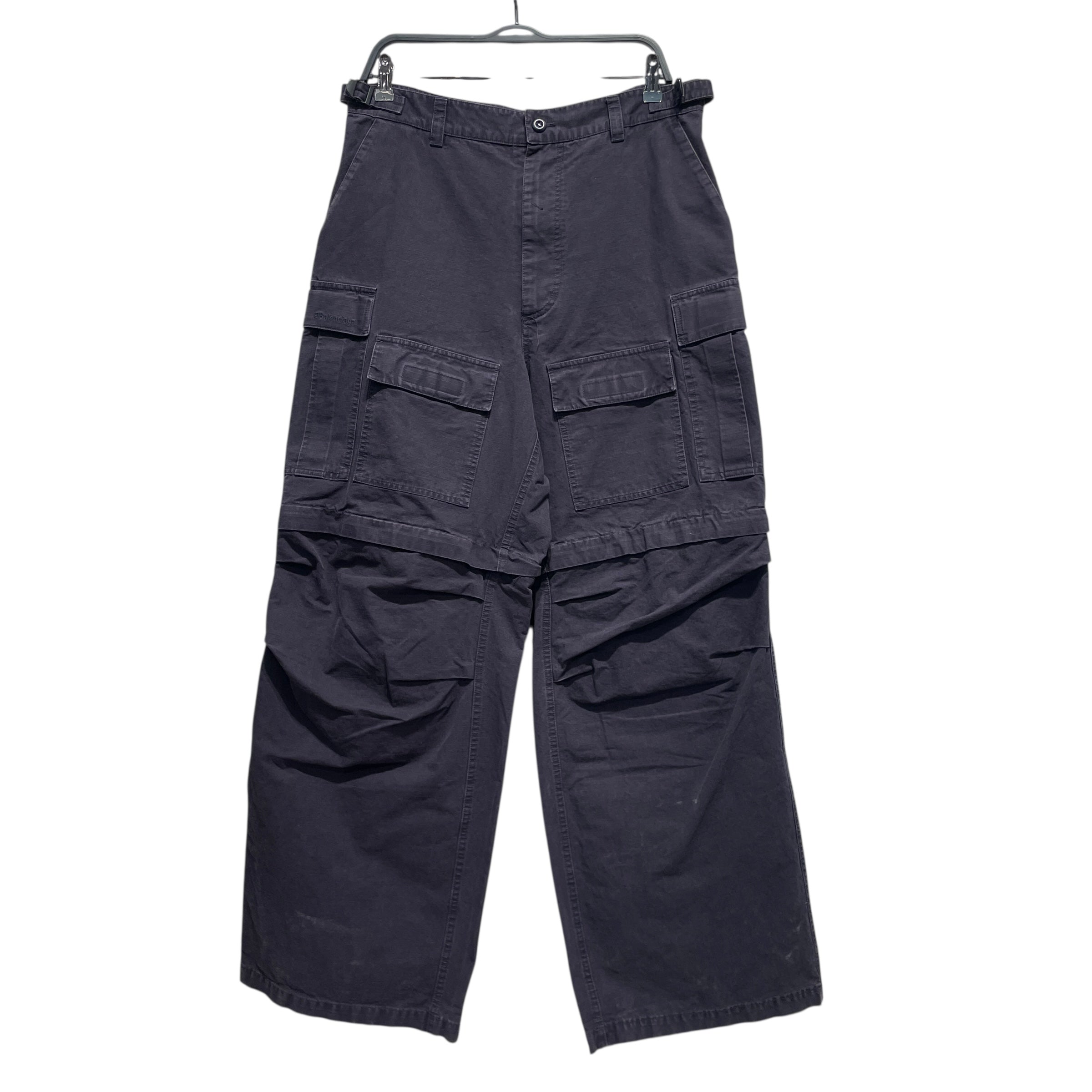 BALENCIAGA/Cargo Pants/48/Cotton/PPL/2020 CARGO view 1