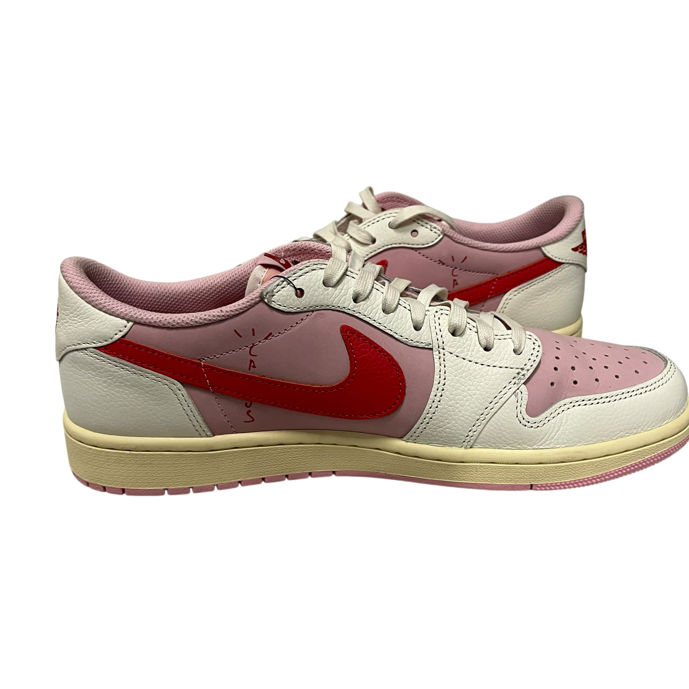 NIKE/Low-Sneakers/US 10.5/Leather/PNK/travis scott tropical pink view 5