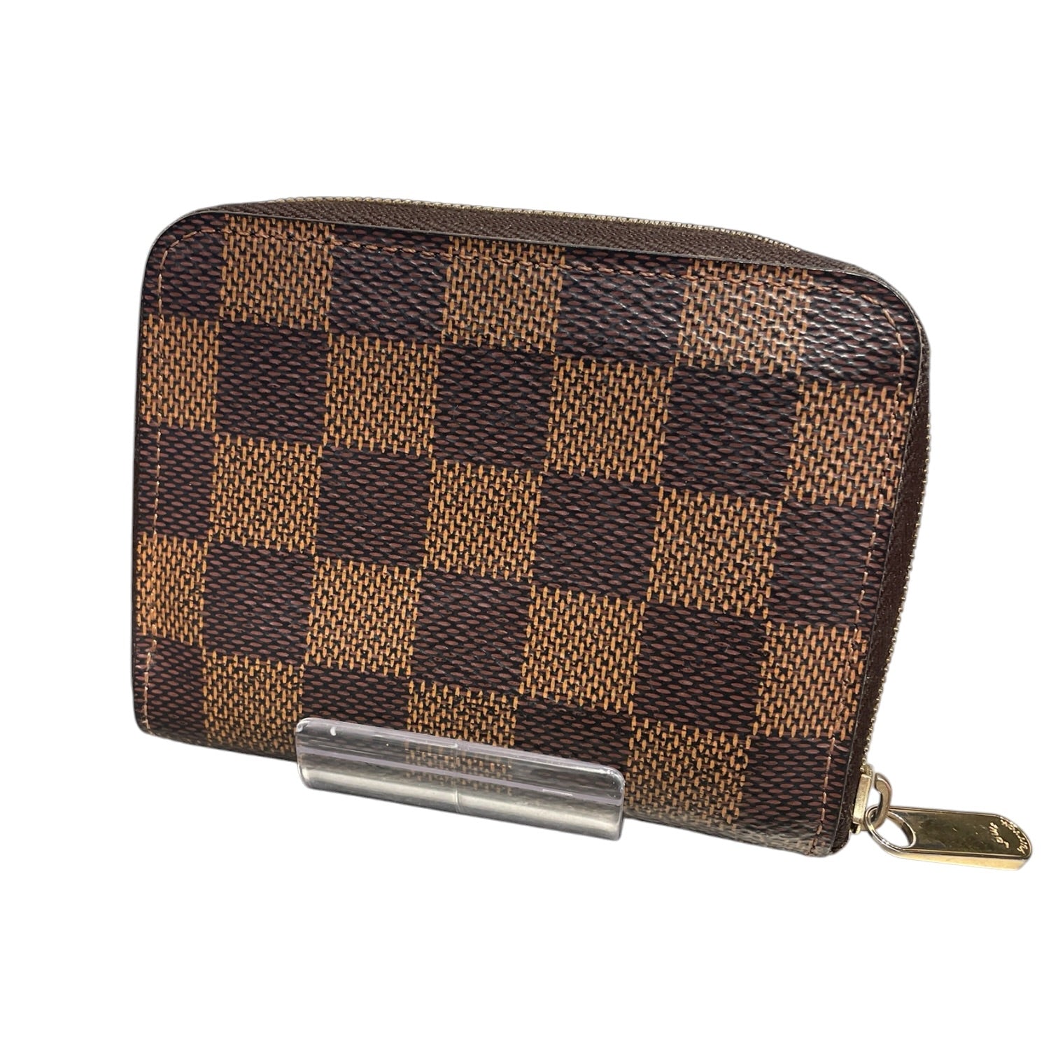 LOUIS VUITTON/Coin Wallet/All Over Print/Leather/BRW/L's/ZIPPY PURSE T51178 view 2