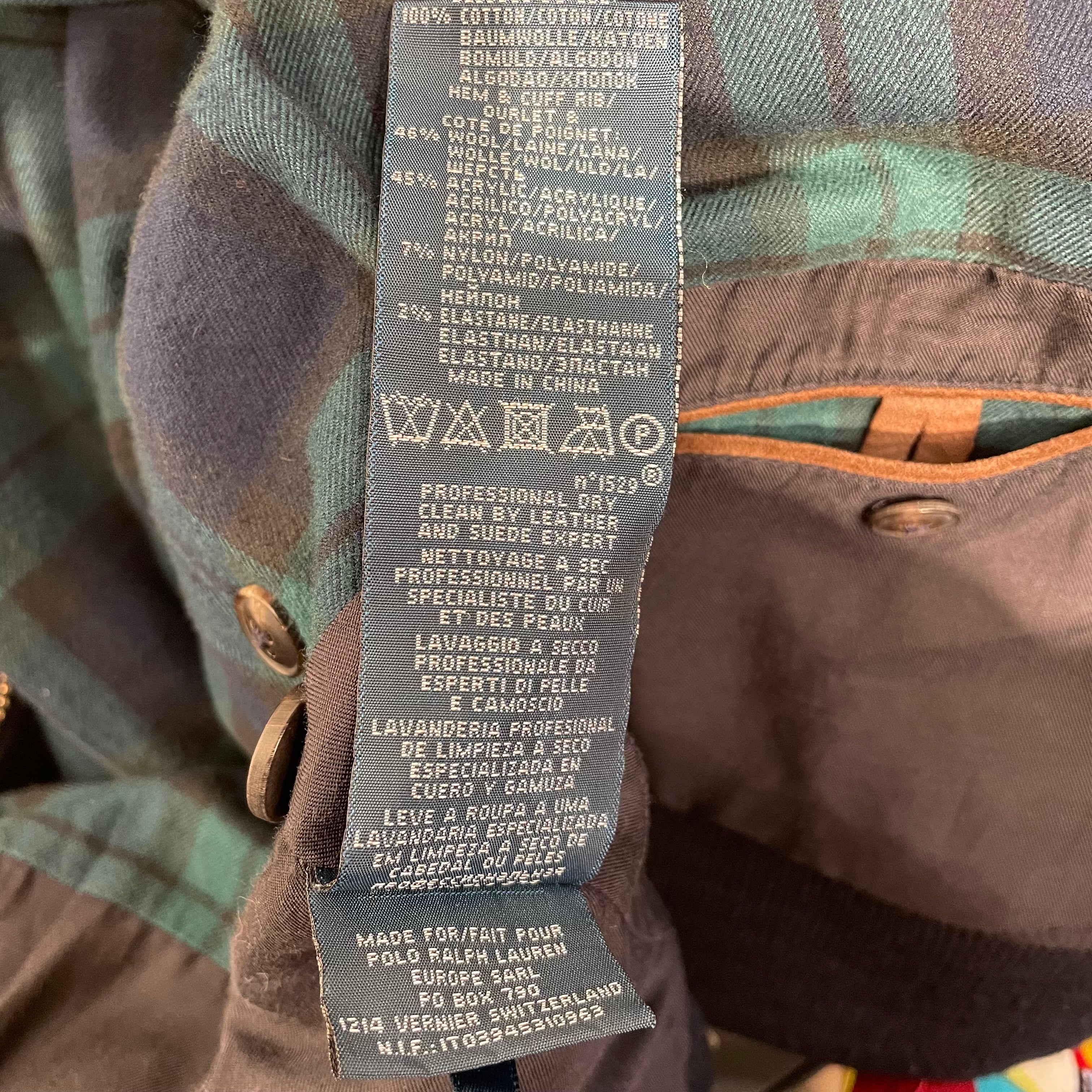 POLO RALPH LAUREN/Tailored Jkt/S/Cotton/NVY/ view 4