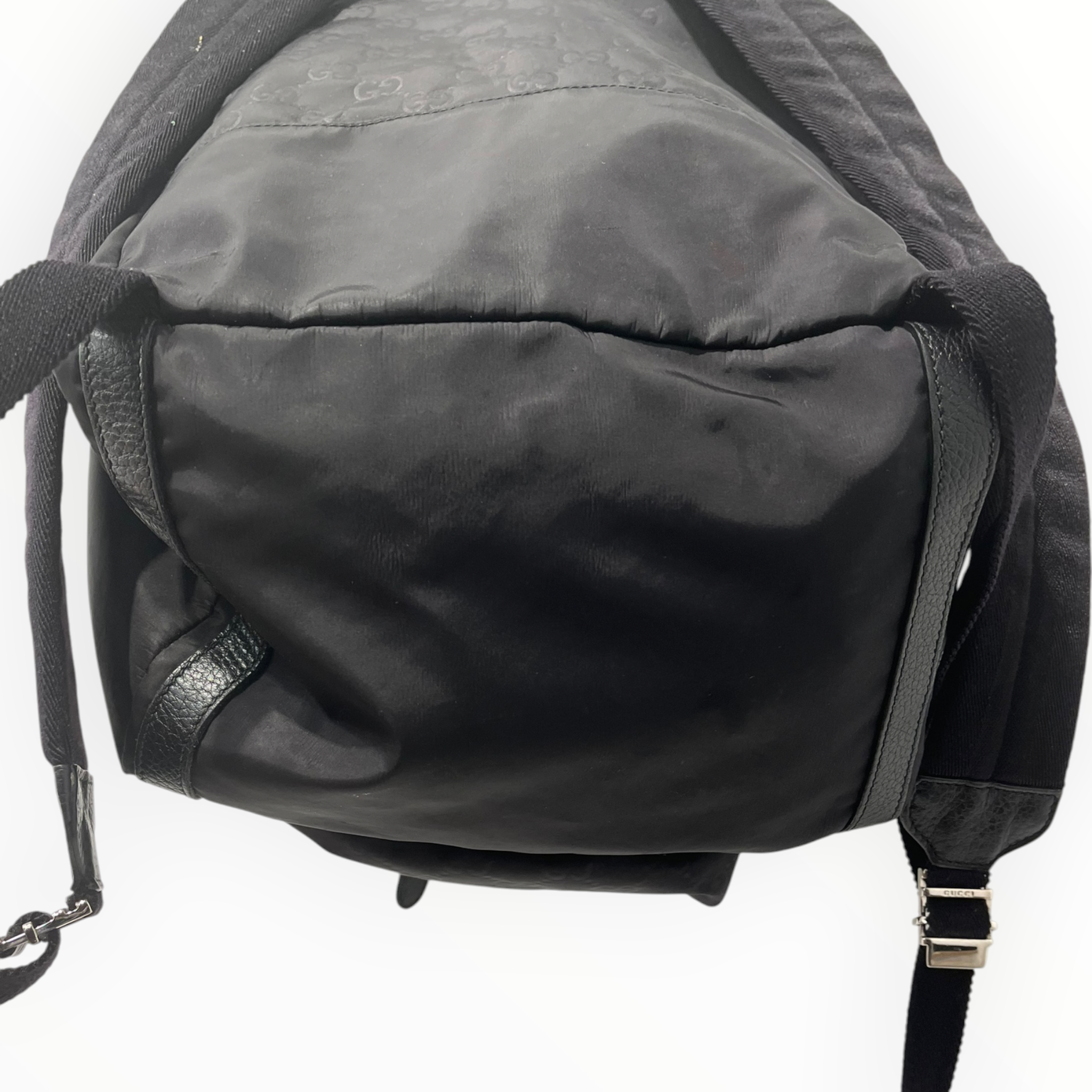 GUCCI/Bag/Monogram/Nylon/BLK/GUCCI MONOGRAM BACKPACK view 7