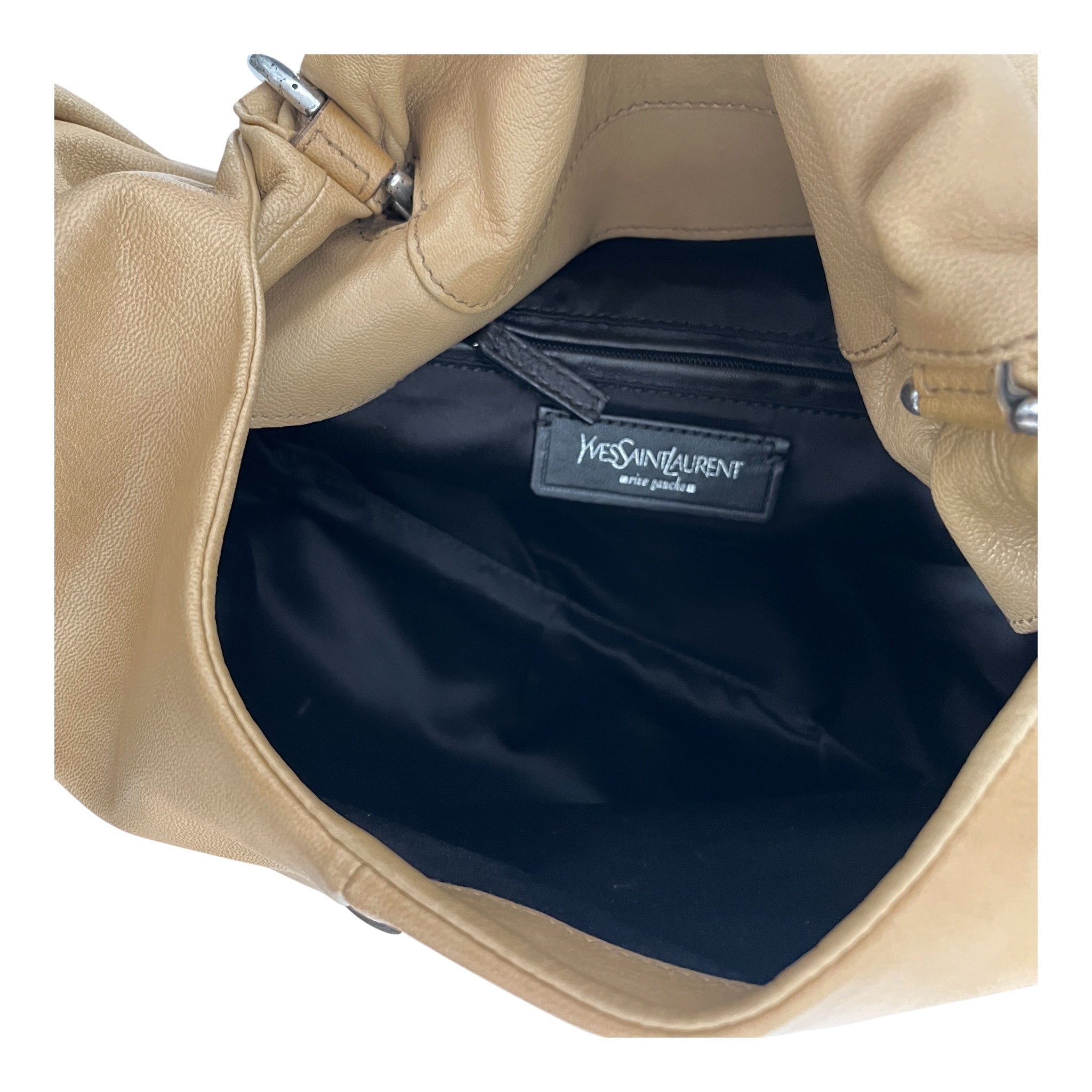 YVES SAINT LAURENT/Hand Bag/Leather/BEG/YSL HAND BAG view 6