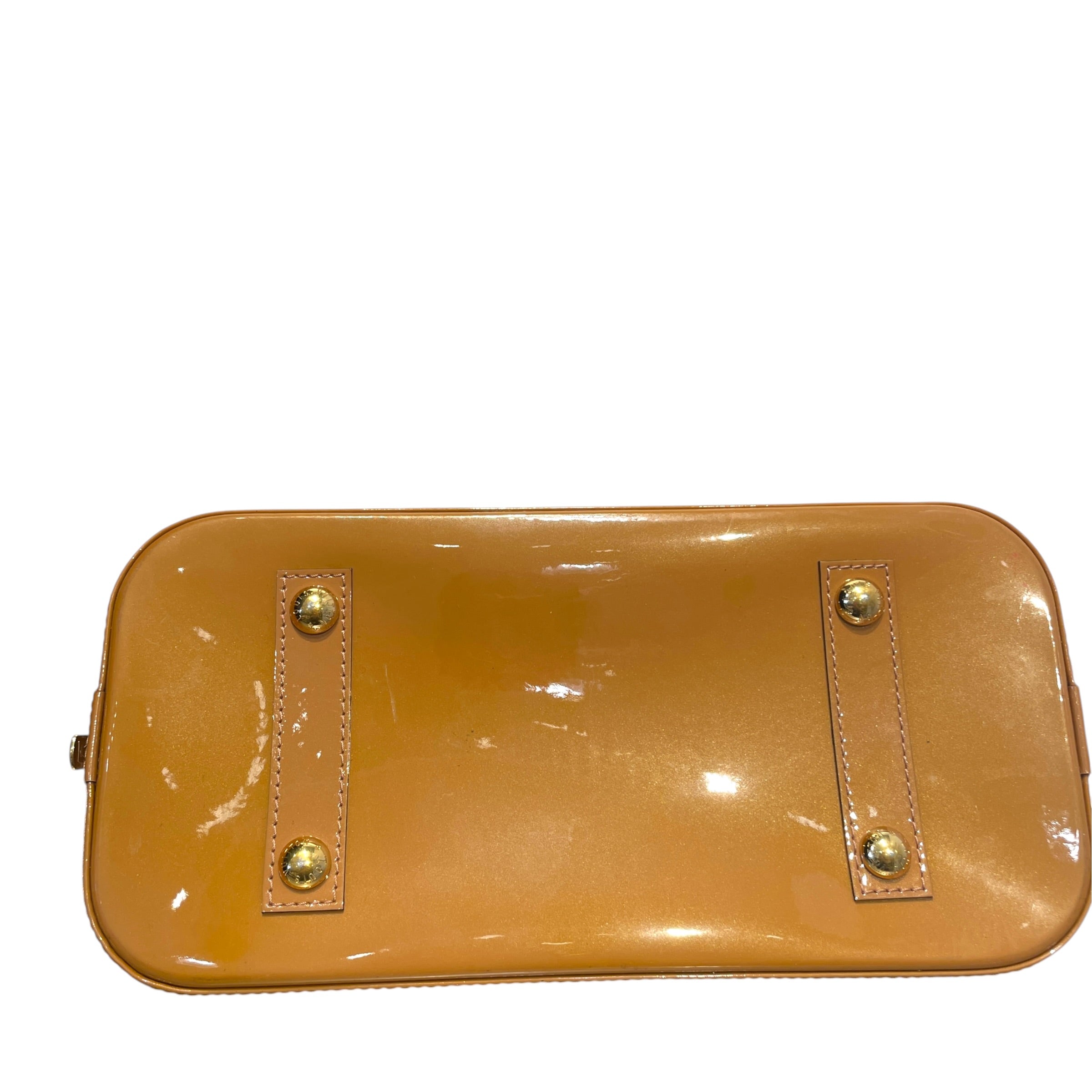 LOUIS VUITTON/Hand Bag/Monogram/Leather/CML/Monogram Vernis Alma PM Bag view 4