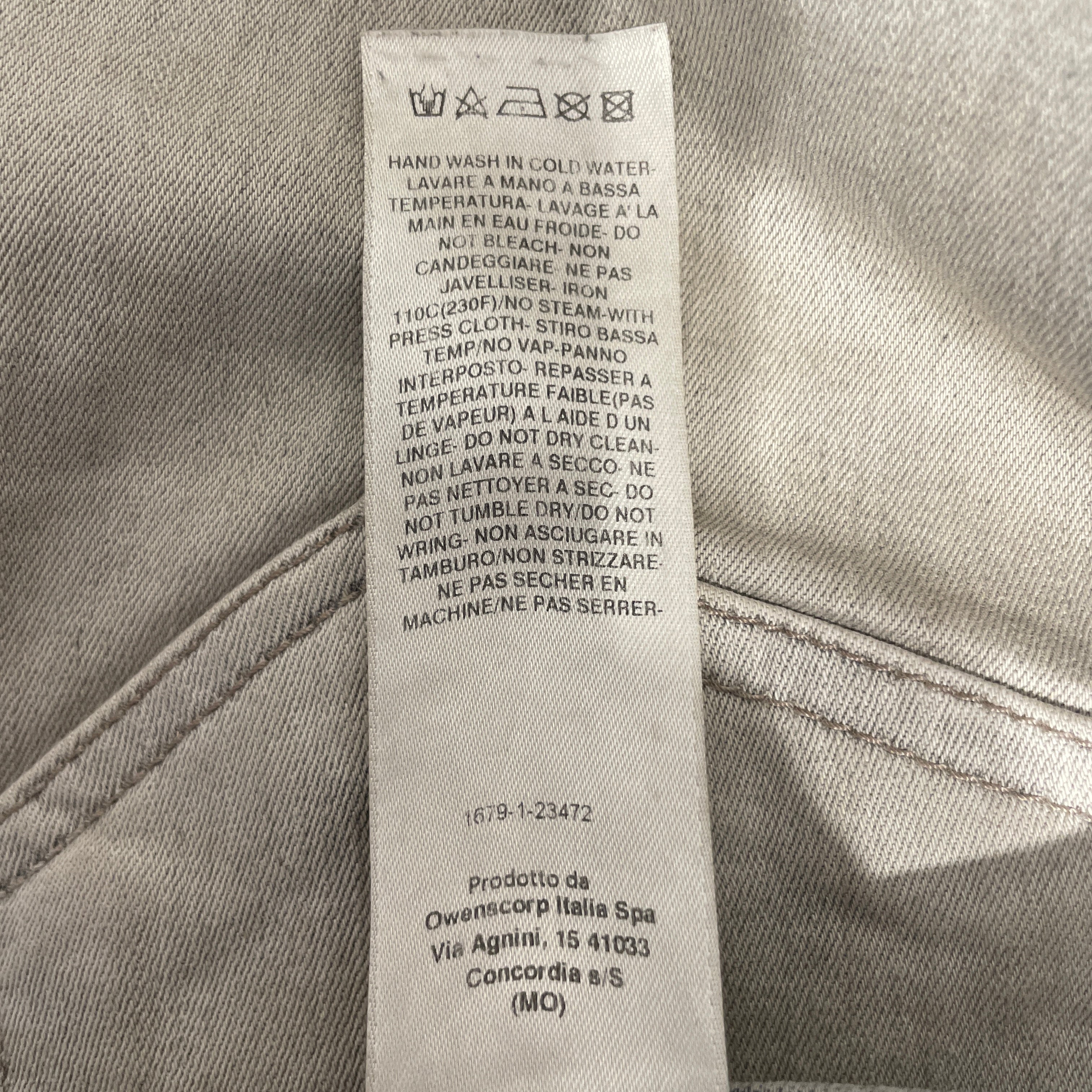 Rick Owens/Long Skirt/31/Denim/GRY/DRKSHDW SKIRT view 3