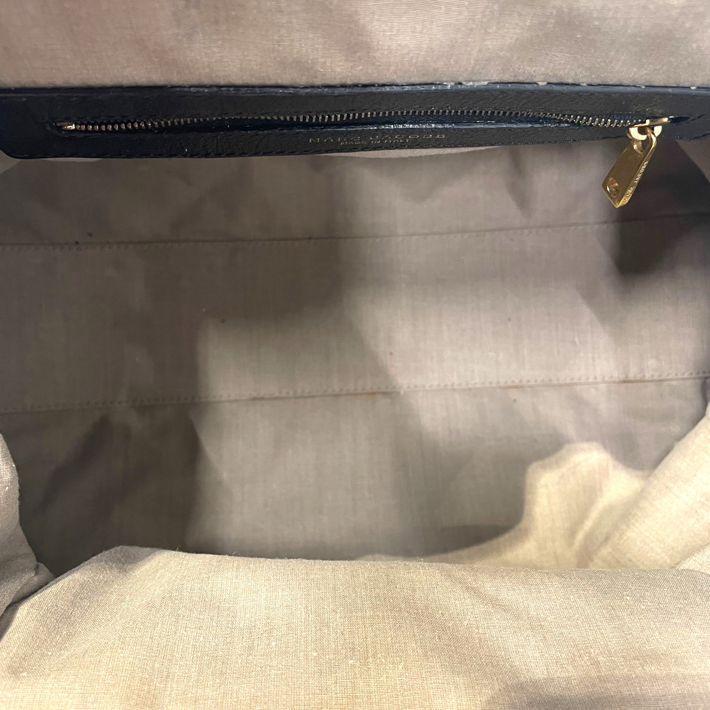 MARC JACOBS/Cross Body Bag/OS/Leather/BLK/Stam Double Handle view 6